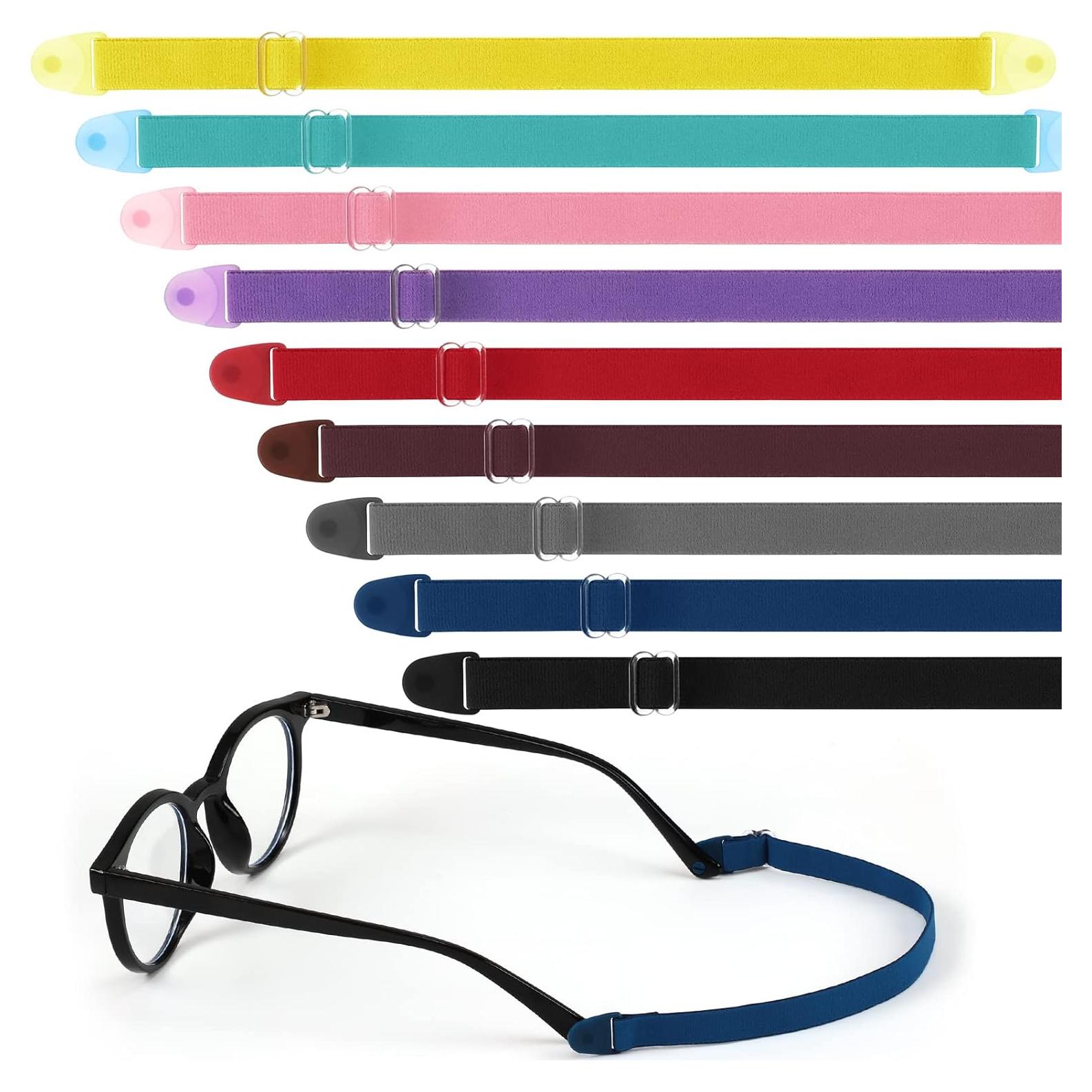 Correa para Gafas Niños 9 Pcs Ajustable Antideslizante