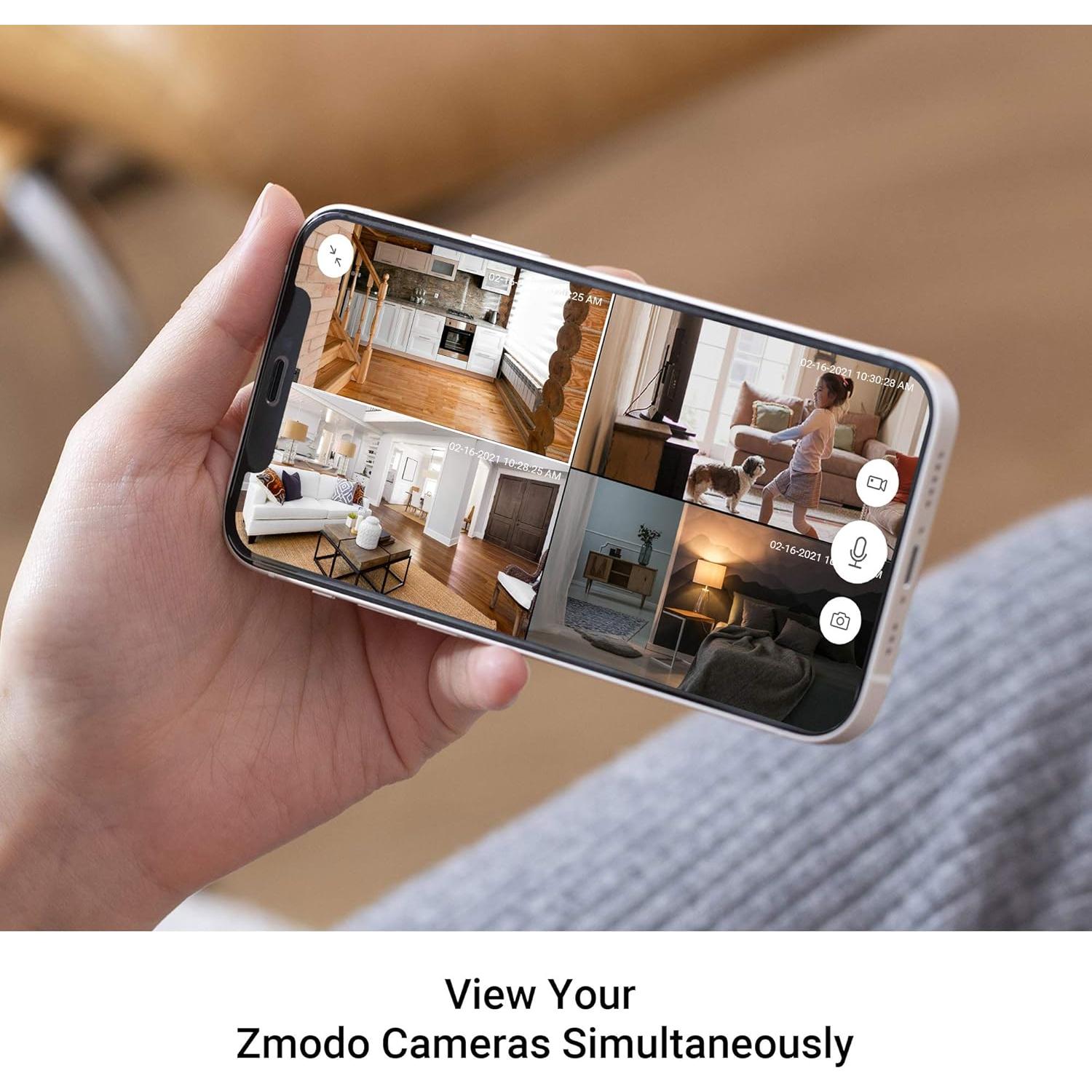 Cámara de Seguridad Zmodo Mini Pro 1080P WiFi Interior