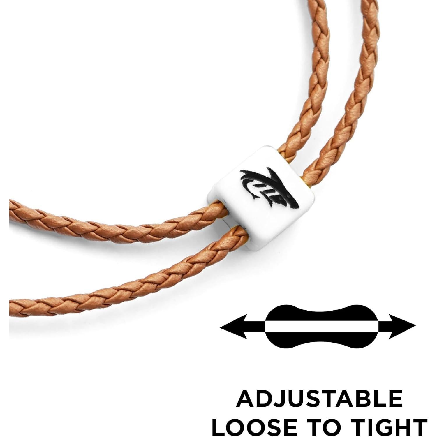 Correa de Gafas Pilotfish de Cuero Trenzado Unisex