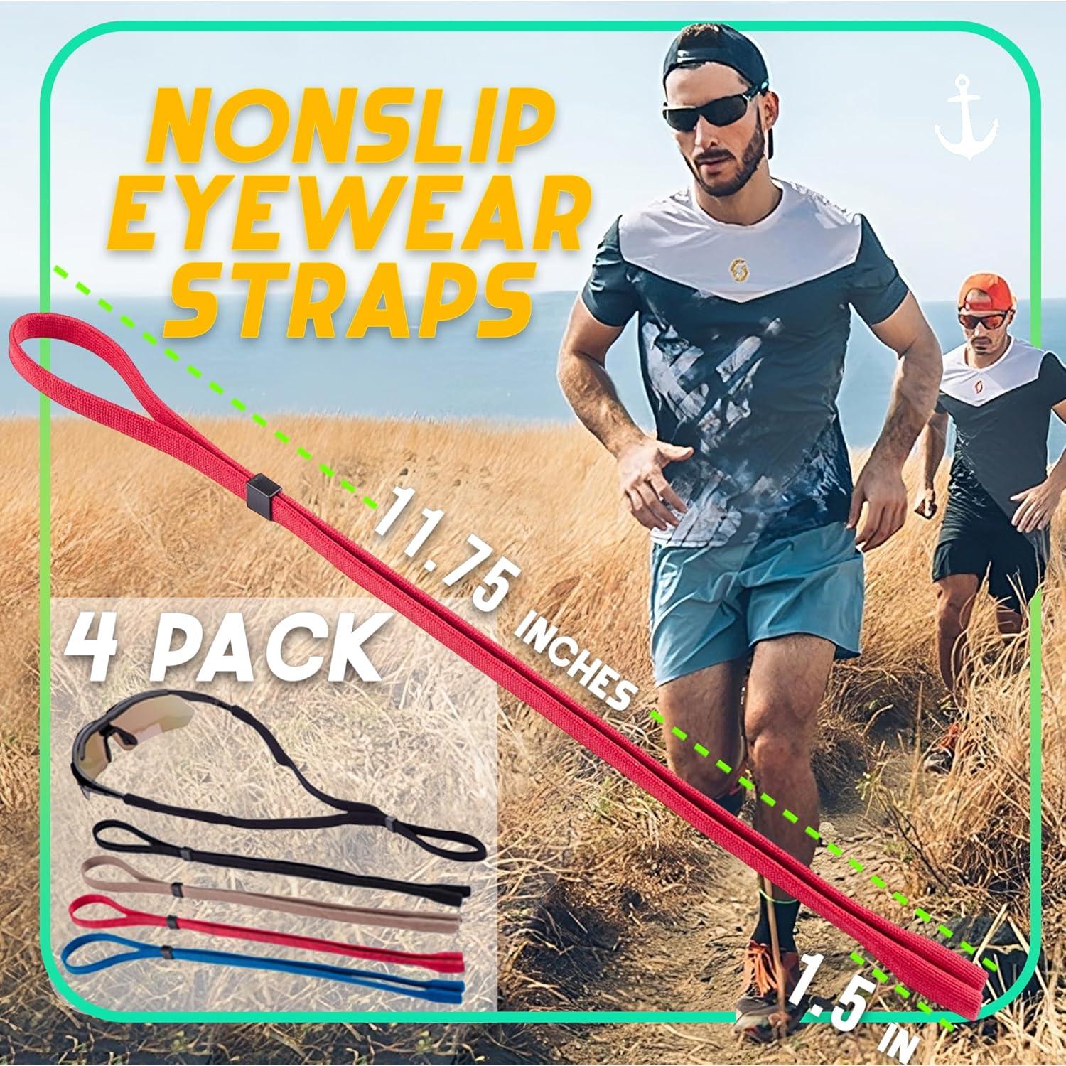 Correa para Gafas Anchor Paquete de 4 Ajustable y Elástico