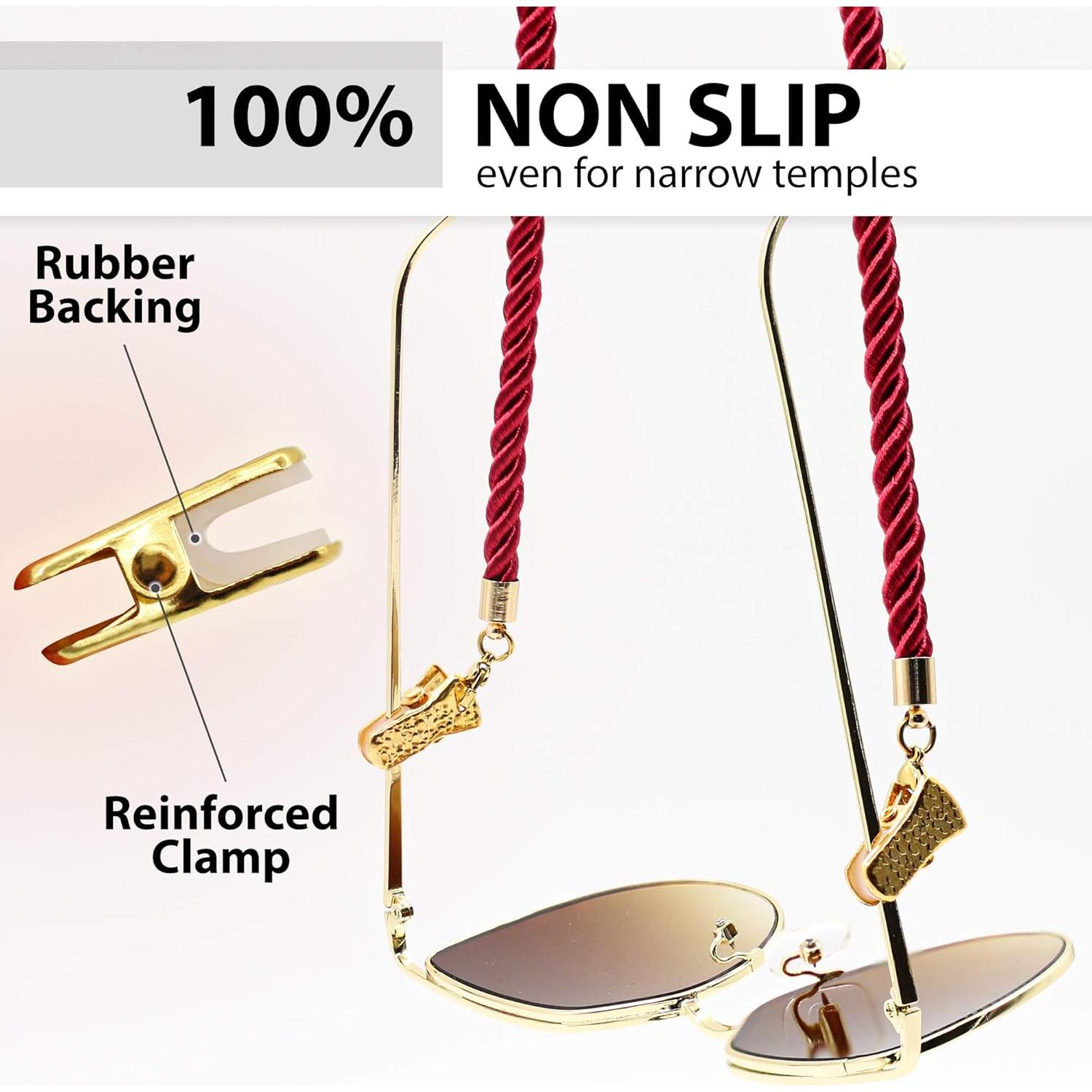 Correa para Gafas SIGONNA - Lanyard Suave 73.66 cm - 3 Pcs