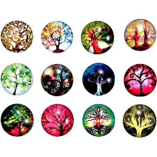 Broche Sostenedor de Gafas MJartoria Árbol de la Vida 12PCS