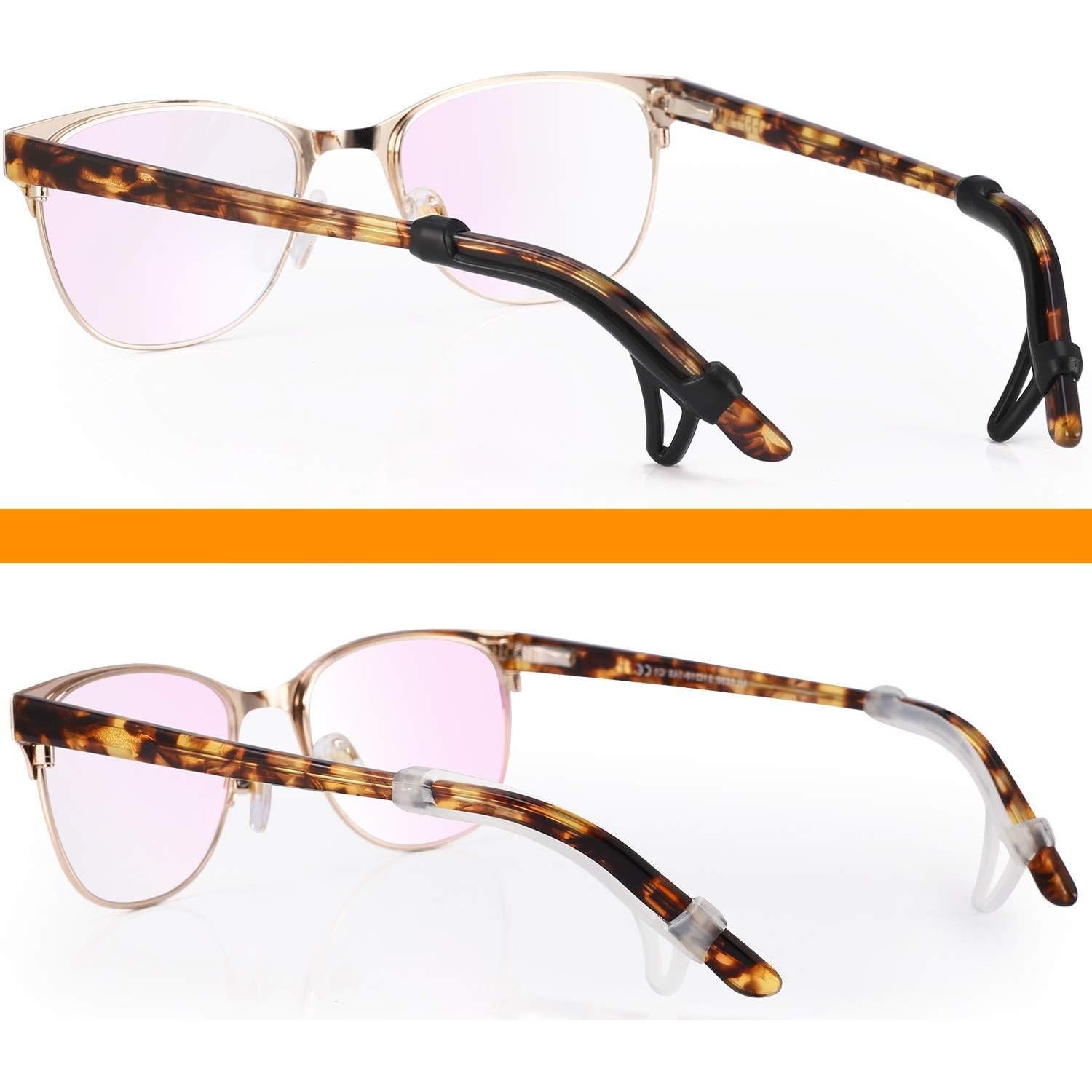 Mangas de agarre para gafas TOPOPTIC 6 pares antideslizantes