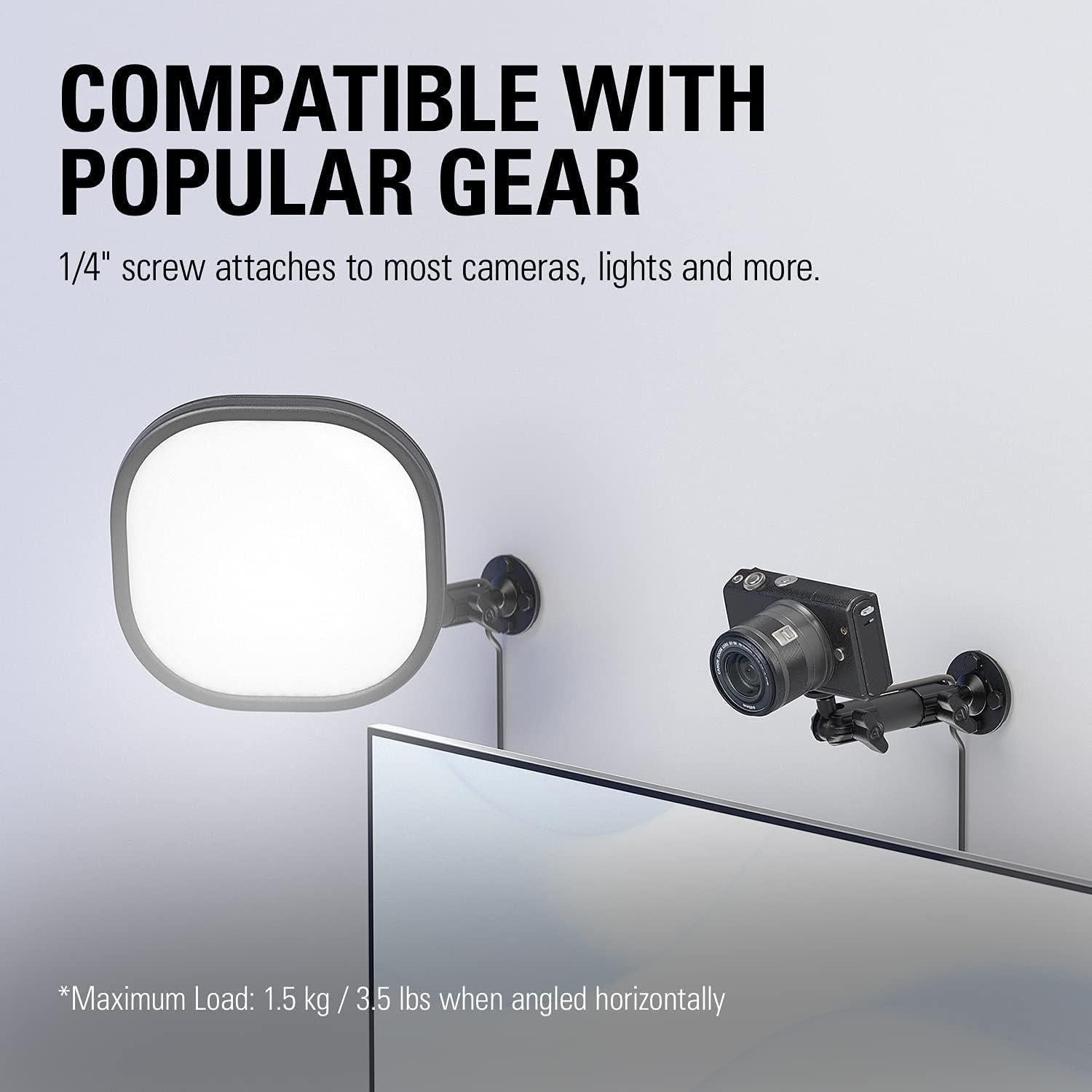 Soporte de Pared Elgato – Brazo Articulado para Luces y Cámaras