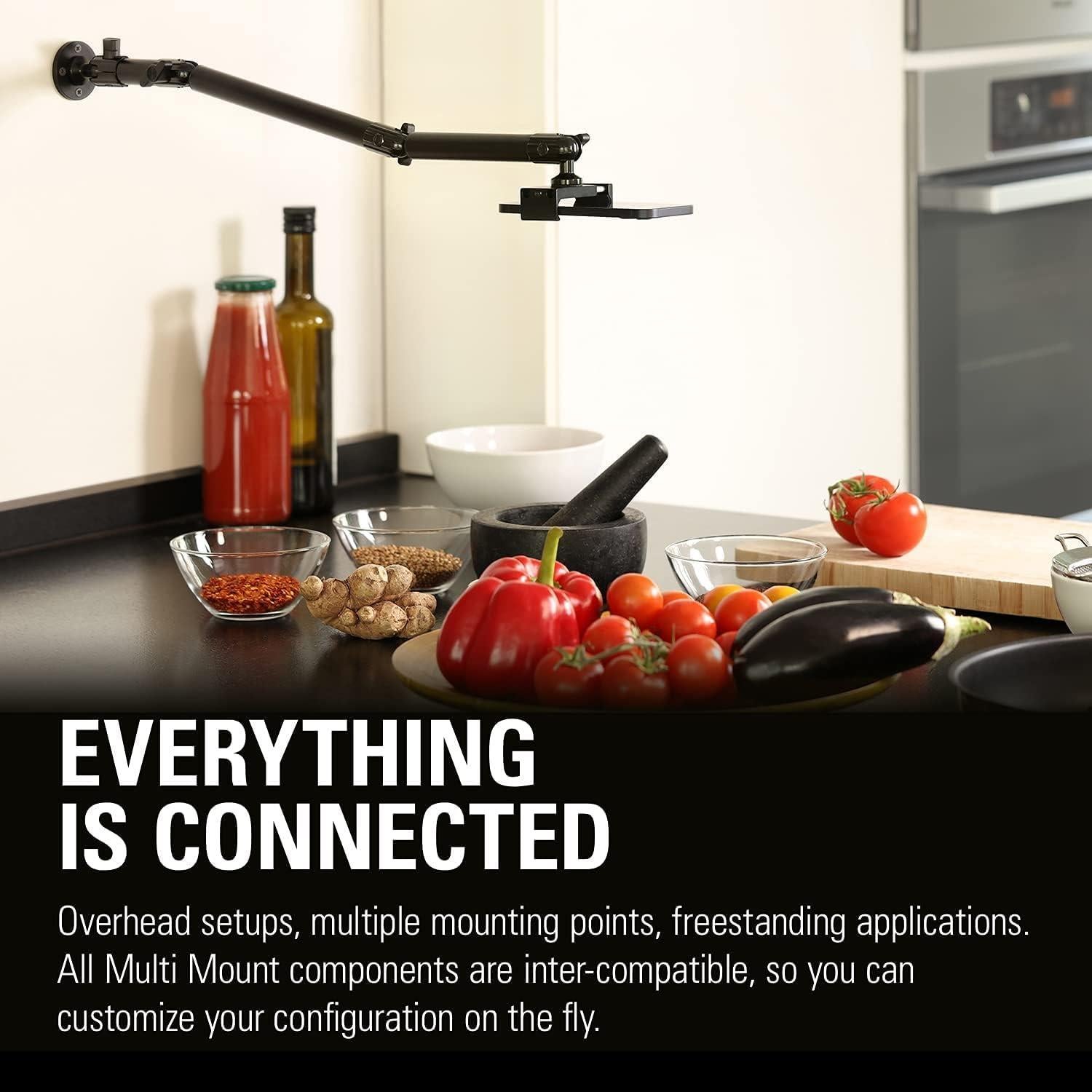 Soporte de Pared Elgato – Brazo Articulado para Luces y Cámaras