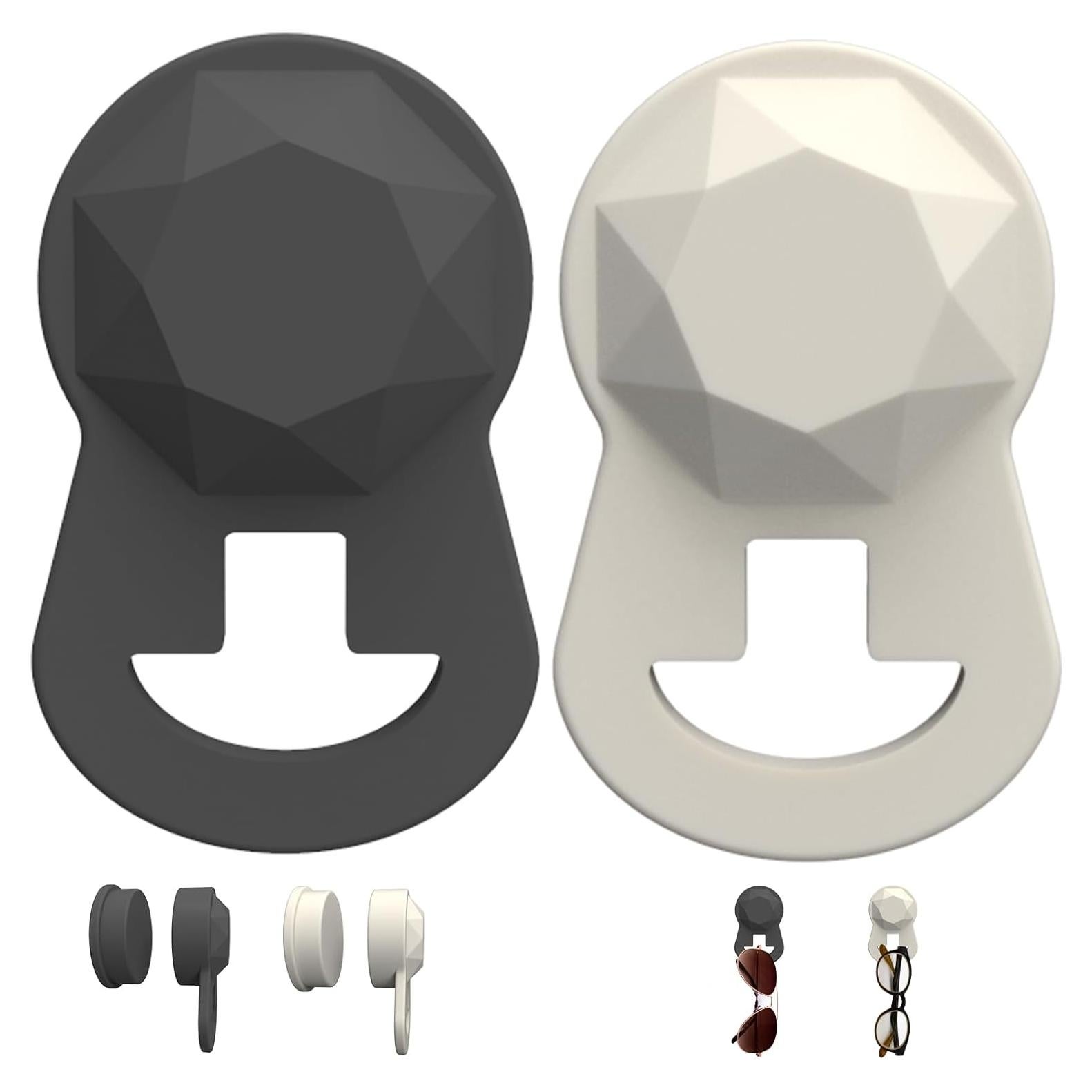 Soporte Magnético para Gafas de Silicona - Estilo Diamante