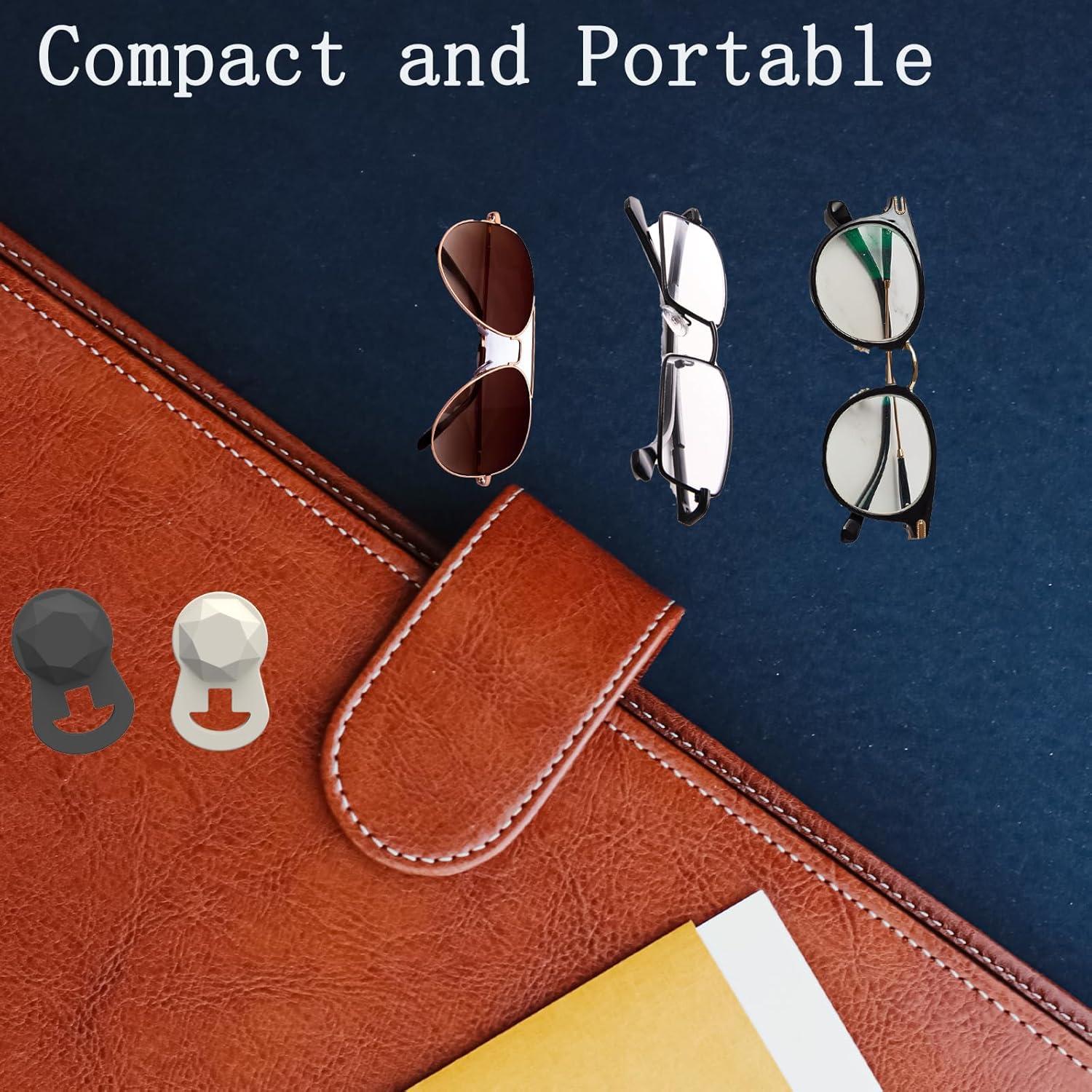 Soporte Magnético para Gafas de Silicona - Estilo Diamante