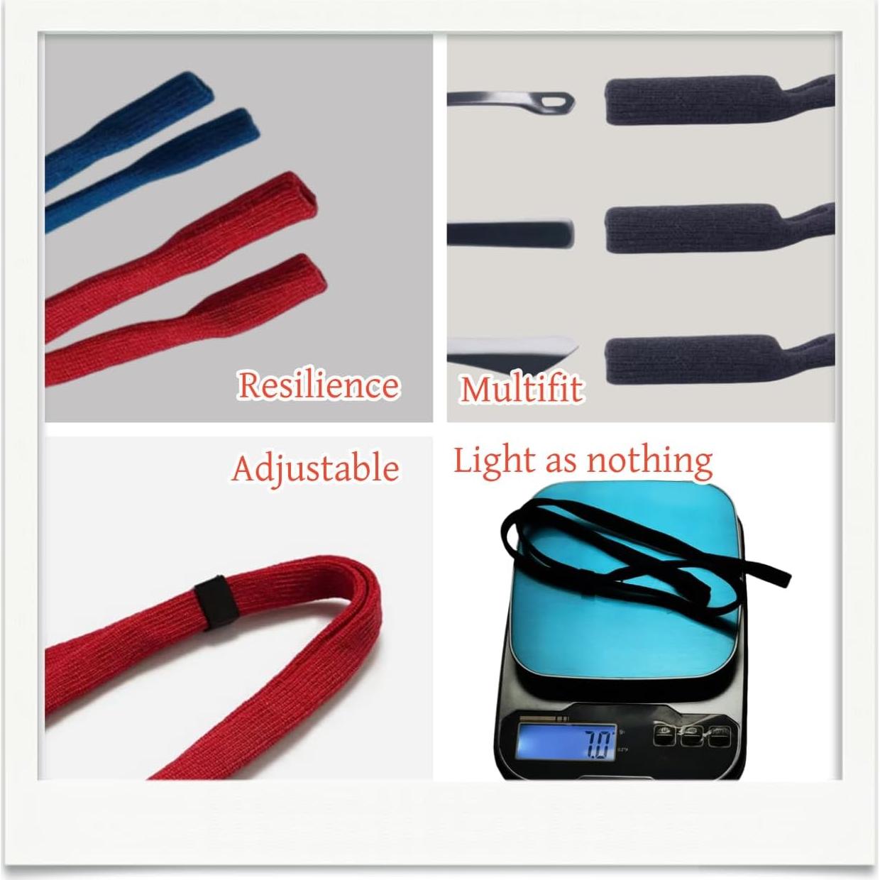 Correa para Gafas de Sol - Alta Resiliencia 4PCS