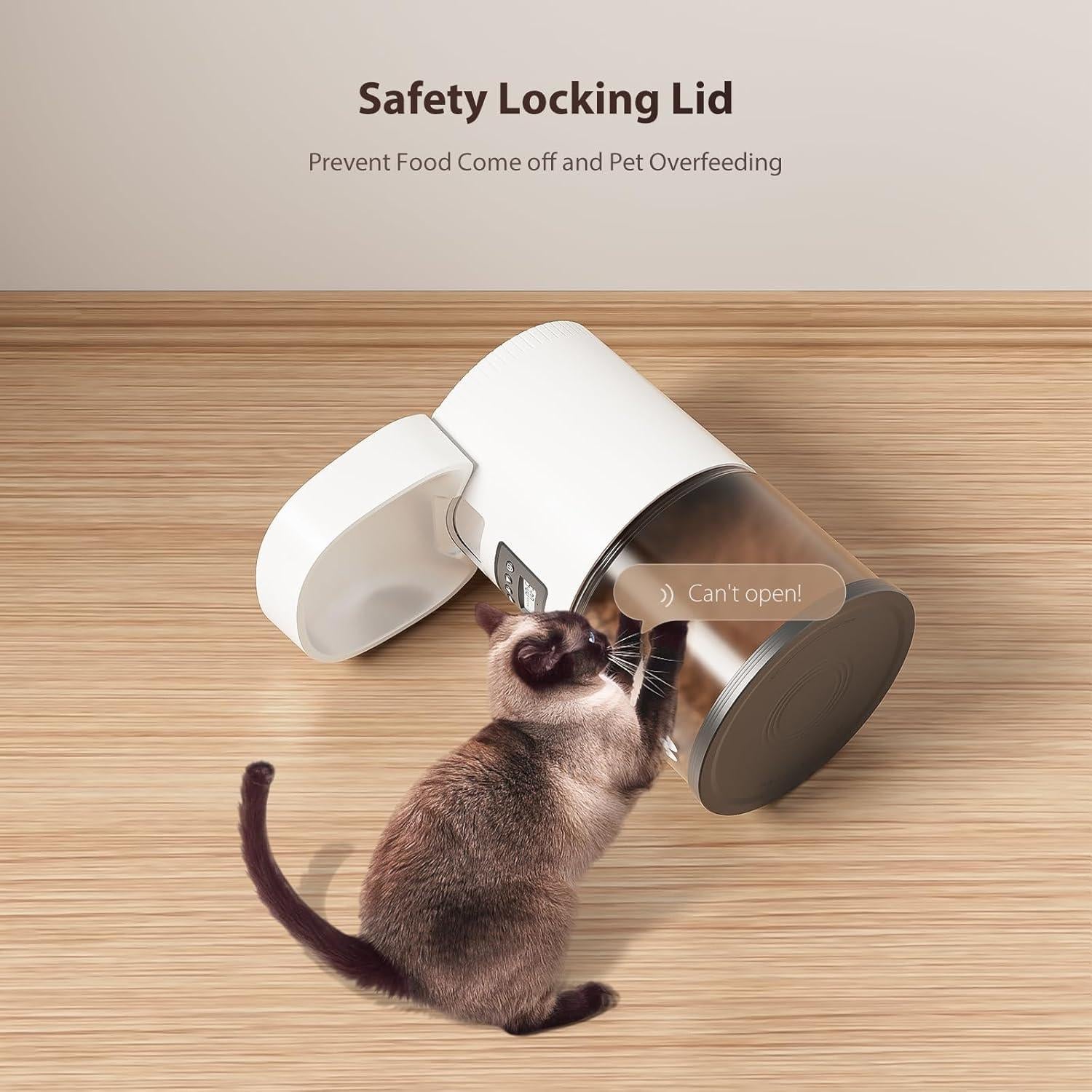 Dispensador Automático de Comida IMIPAW 3L con Temporizador