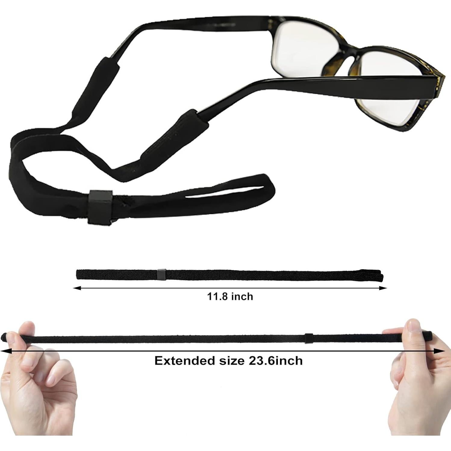 Paquete de 10 Cadenas para Gafas Leyaron Ajustables 30 cm