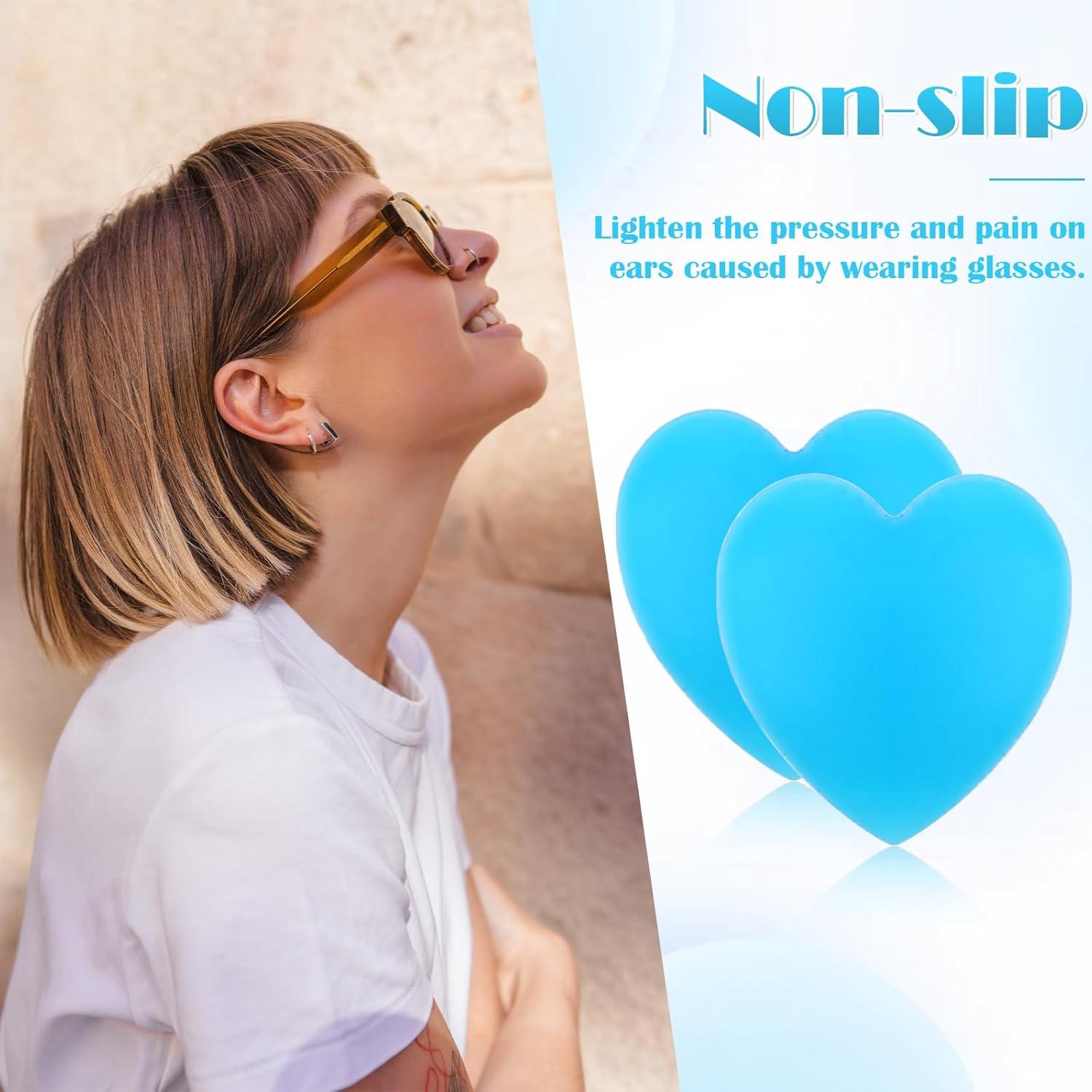 16 Sujetadores de Oído de Silicona para Gafas - Multicolor