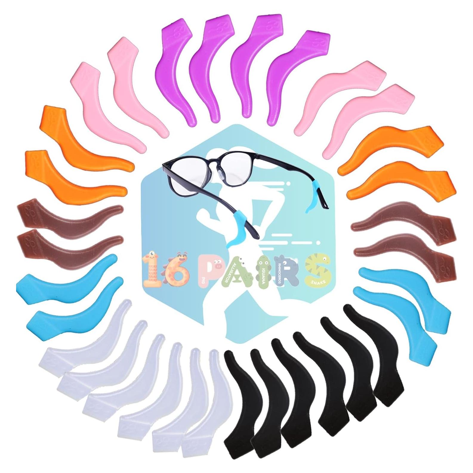 Ganchos para Gafas AURAADORN Silicona Antideslizante 16 Pzas