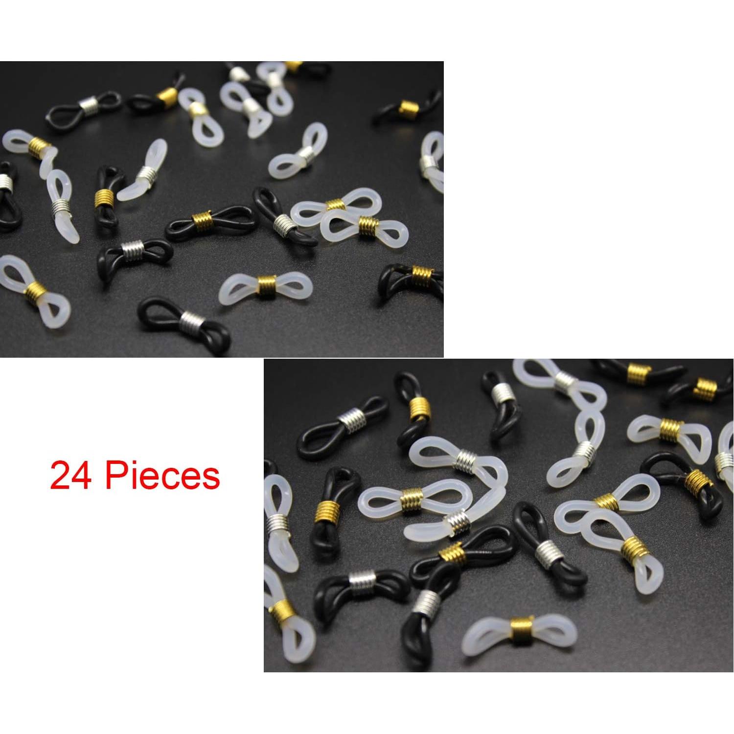 Extremos de Cadena para Gafas HUIHUIBAO 24 Piezas 20x5mm