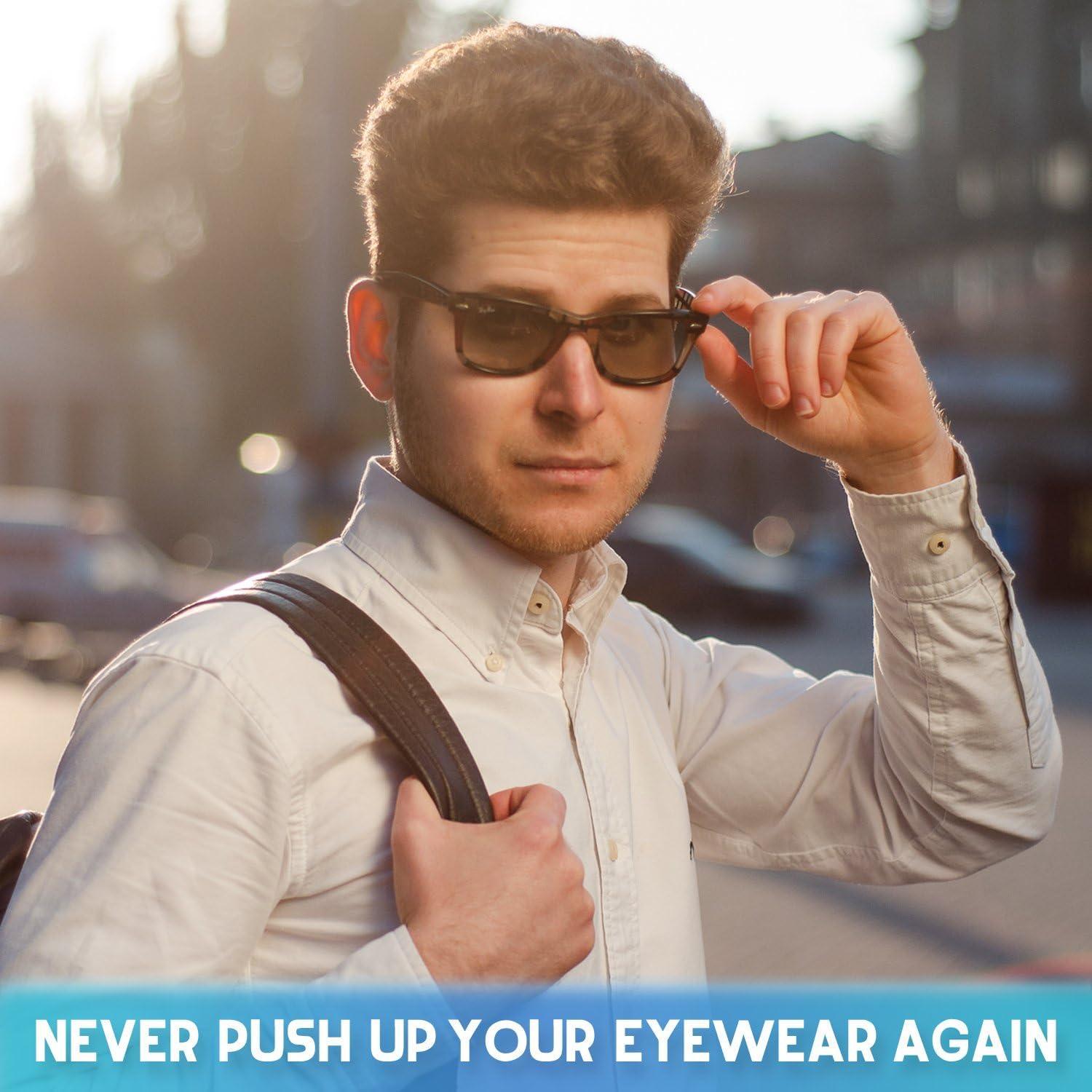 Paquete de 3 Sujetadores de Gafas Anchor Antideslizantes Negro