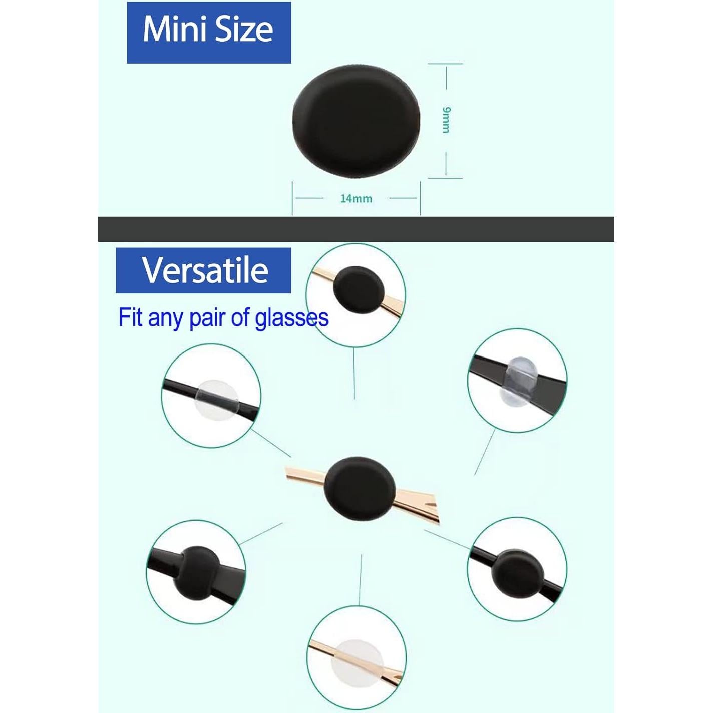 Agarraderas de Templo Lvvfit 10 Pares Silicona Antideslizante