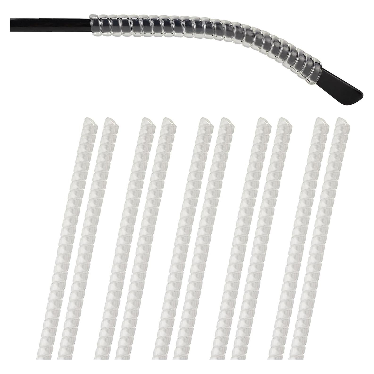 Cojines para orejas de gafas Omnful Tamaño L Transparente