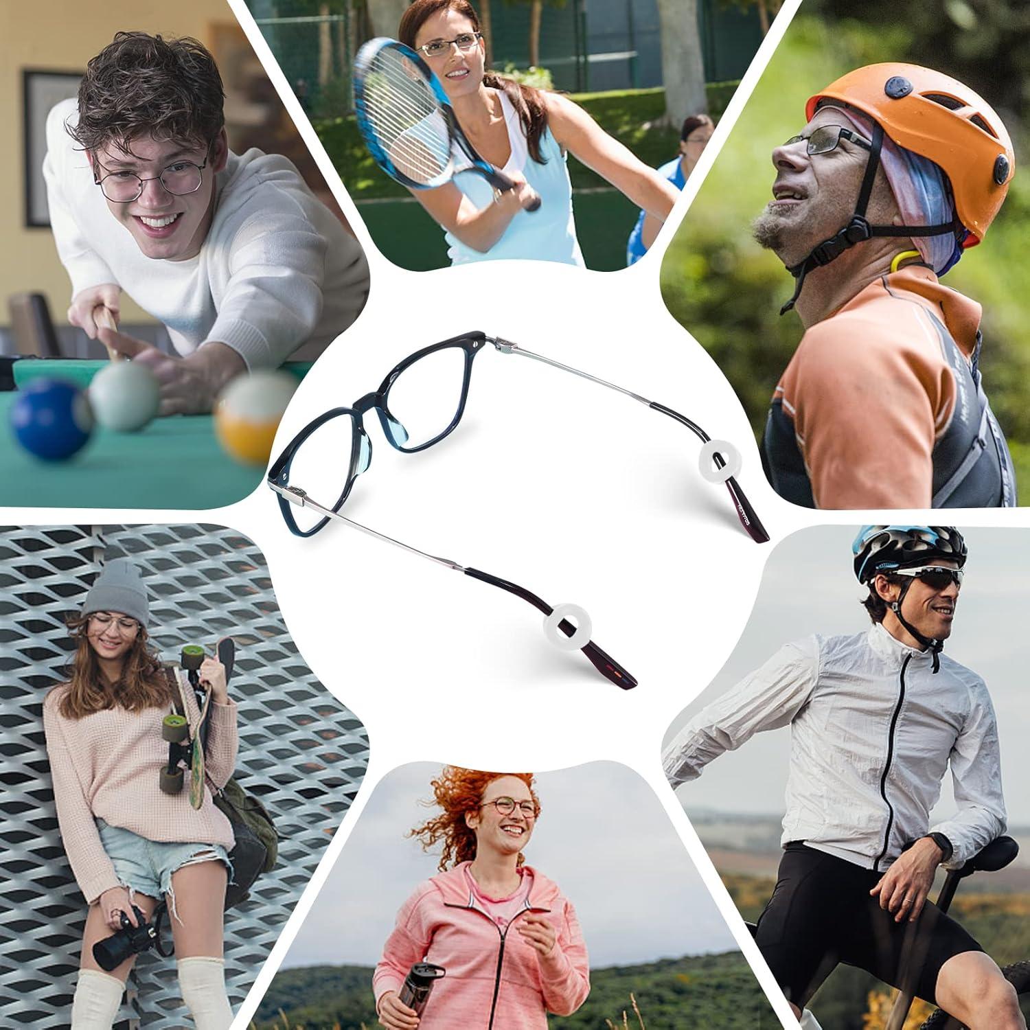 14 Pares de Fundas Antideslizantes para Gafas - SMARTTOP