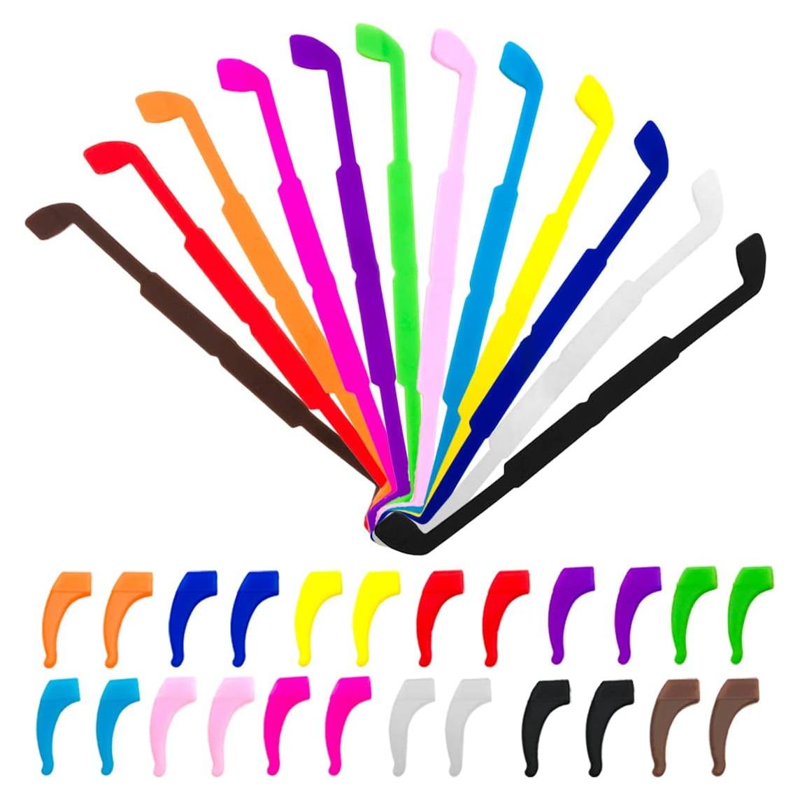 Paquete de 12 correas antideslizantes para gafas CKANDAY