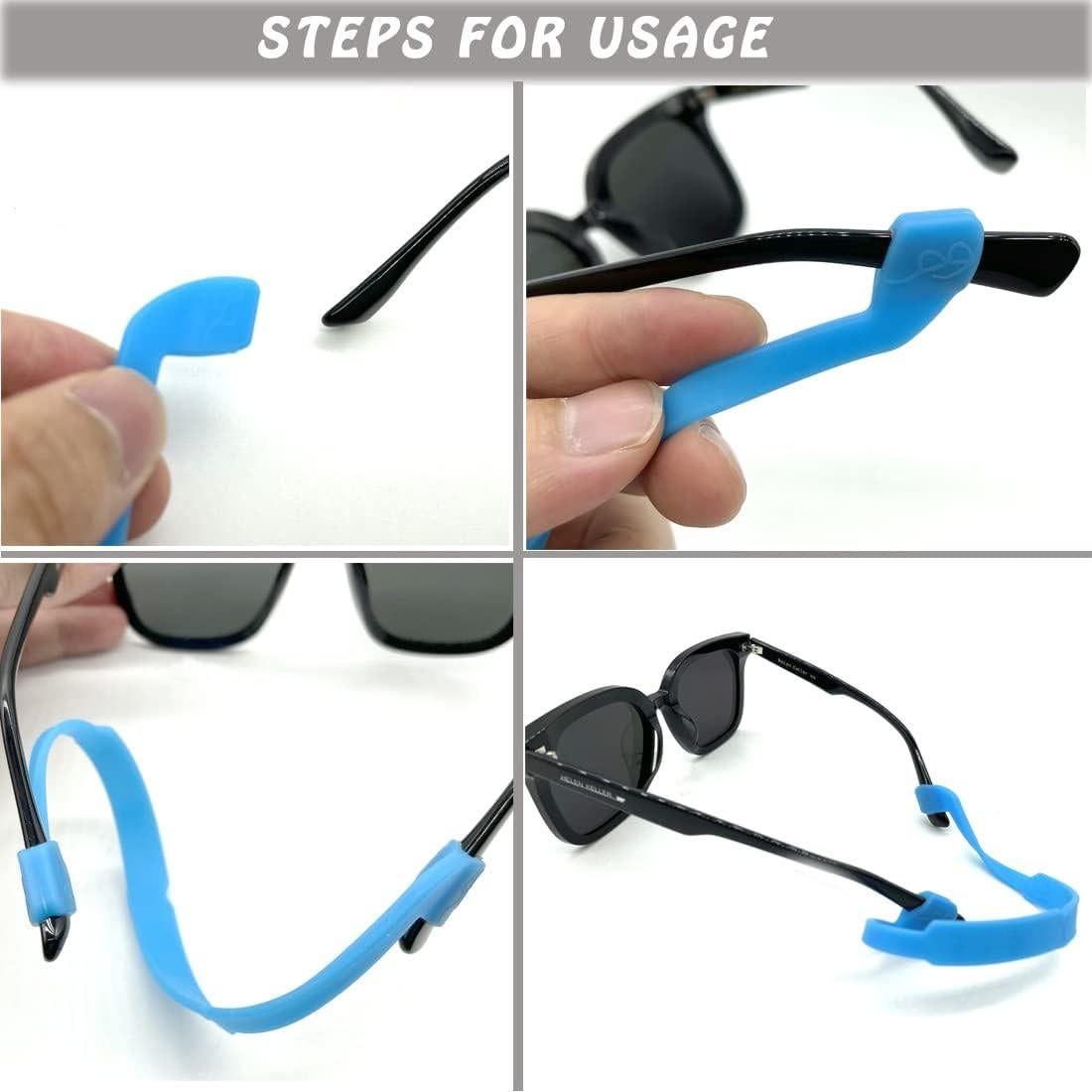 Paquete de 12 correas antideslizantes para gafas CKANDAY