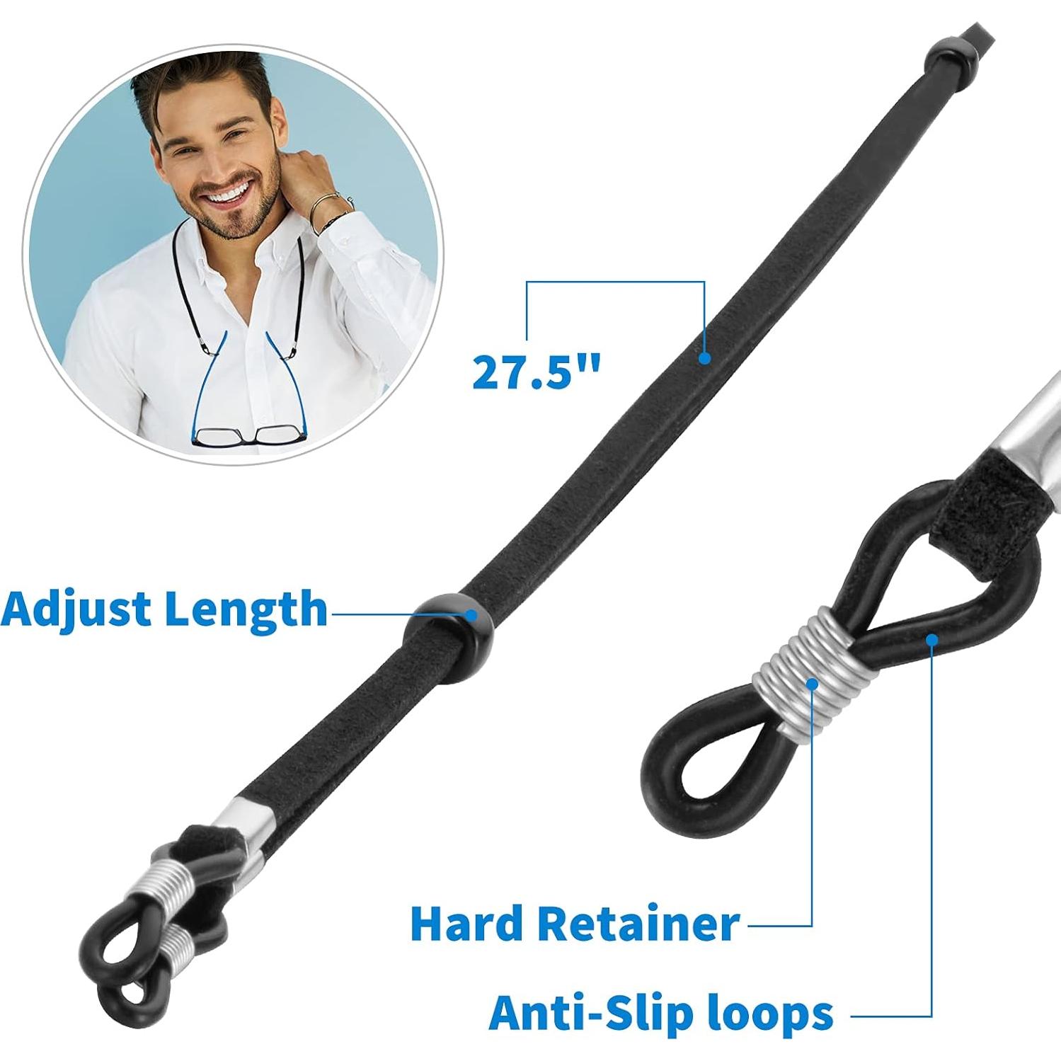 BILIONE Correa para Gafas 6 Pcs Ajustable Multicolor