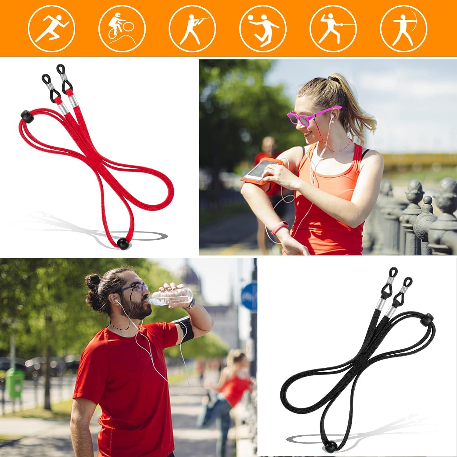 BILIONE Correa para Gafas 6 Pcs Ajustable Multicolor