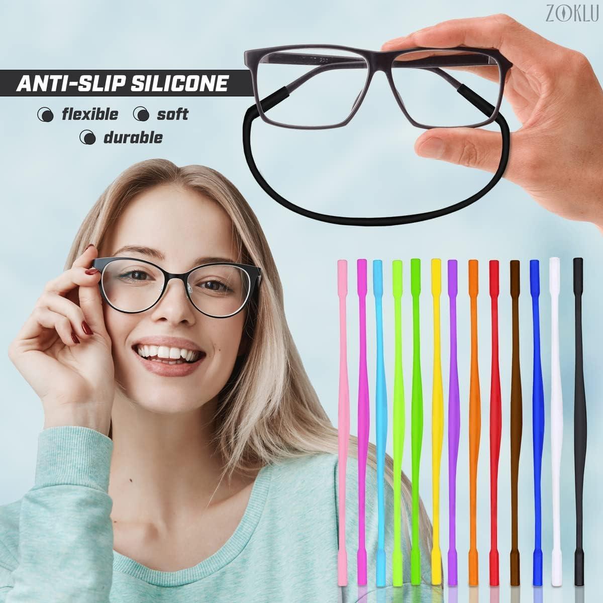 12 Soportes para Gafas - Correas Deportivas de Silicona