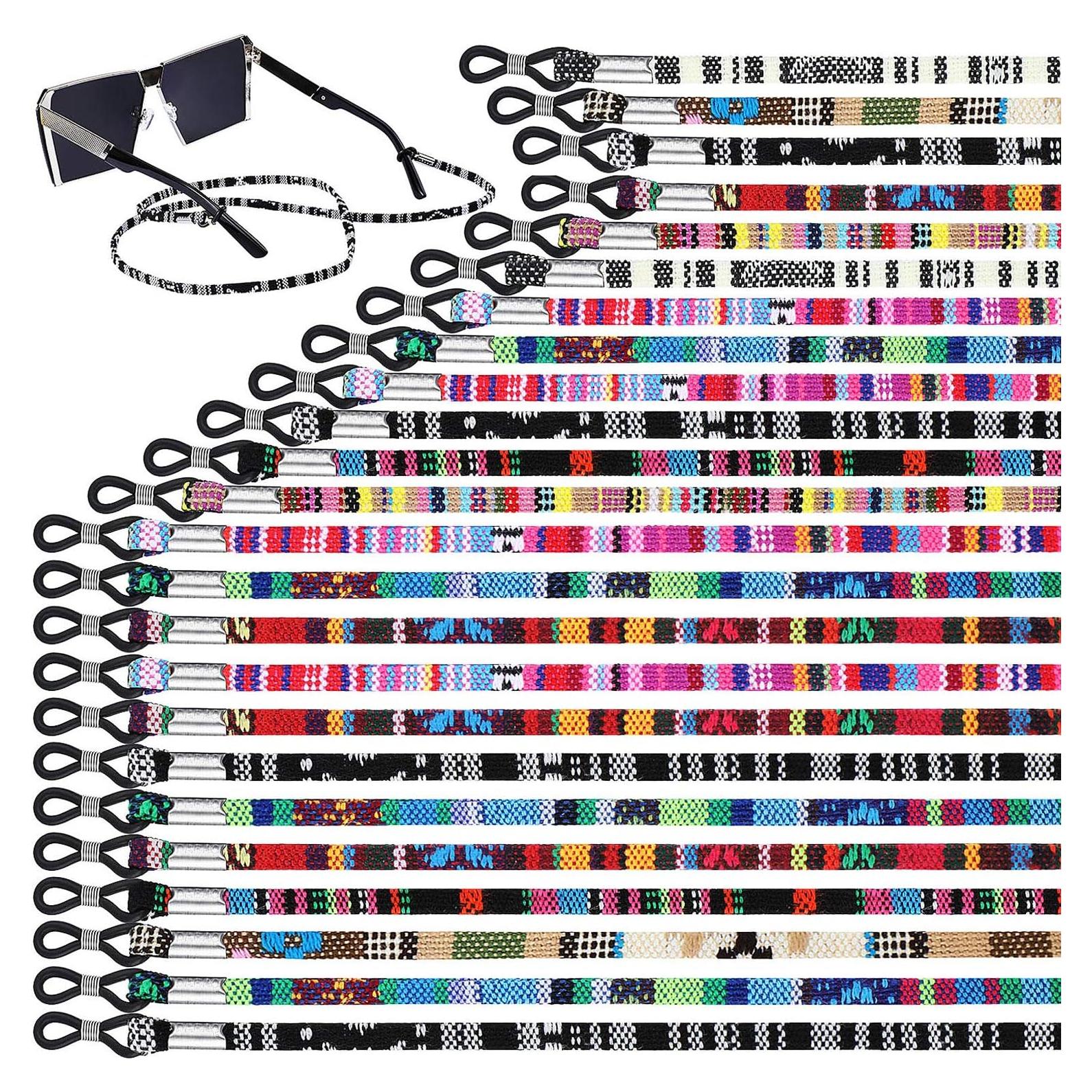 Correa para Gafas Frienda 24 Piezas Multicolor Ajustable