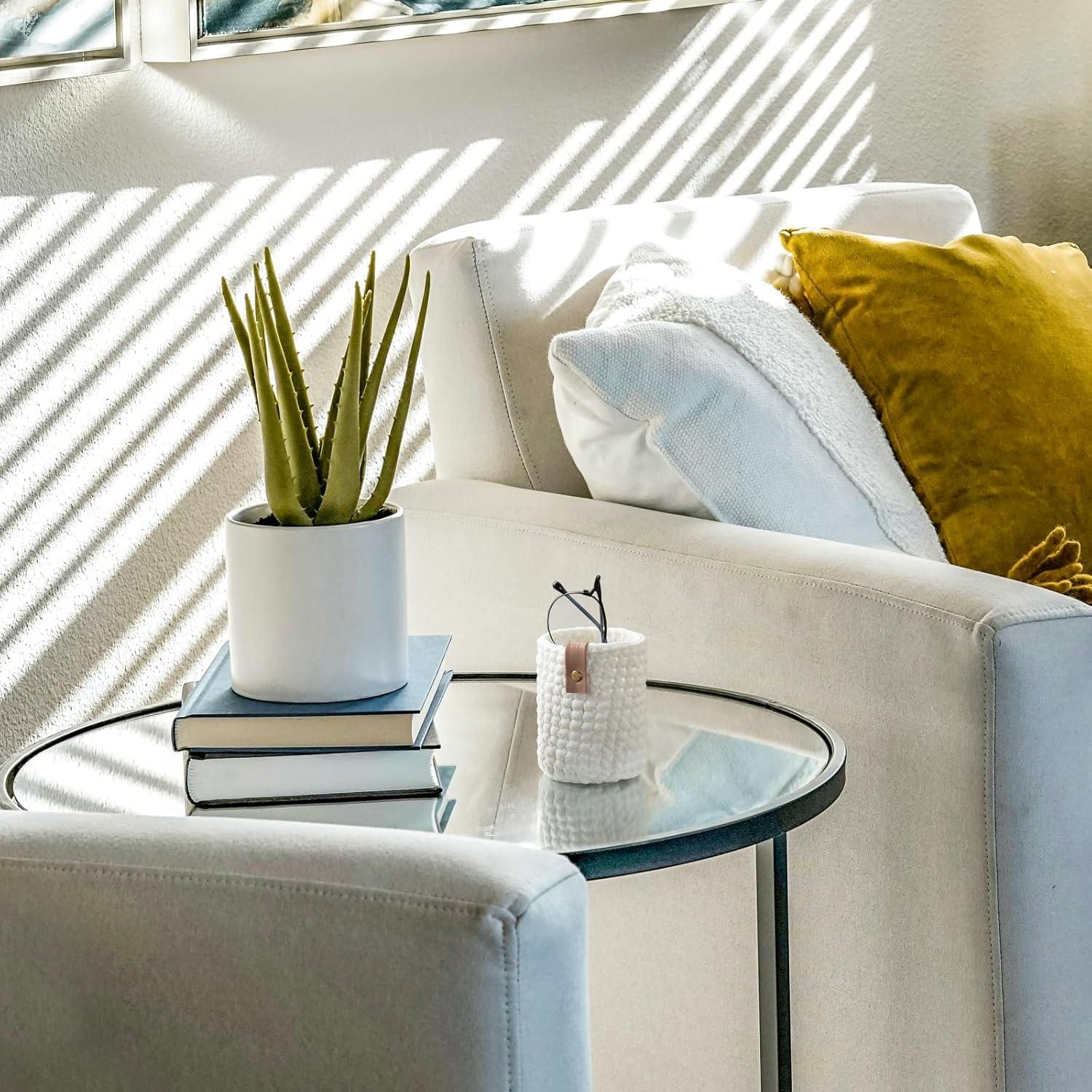 Soporte para Gafas Dahey - Organizador Antirayaduras Blanco