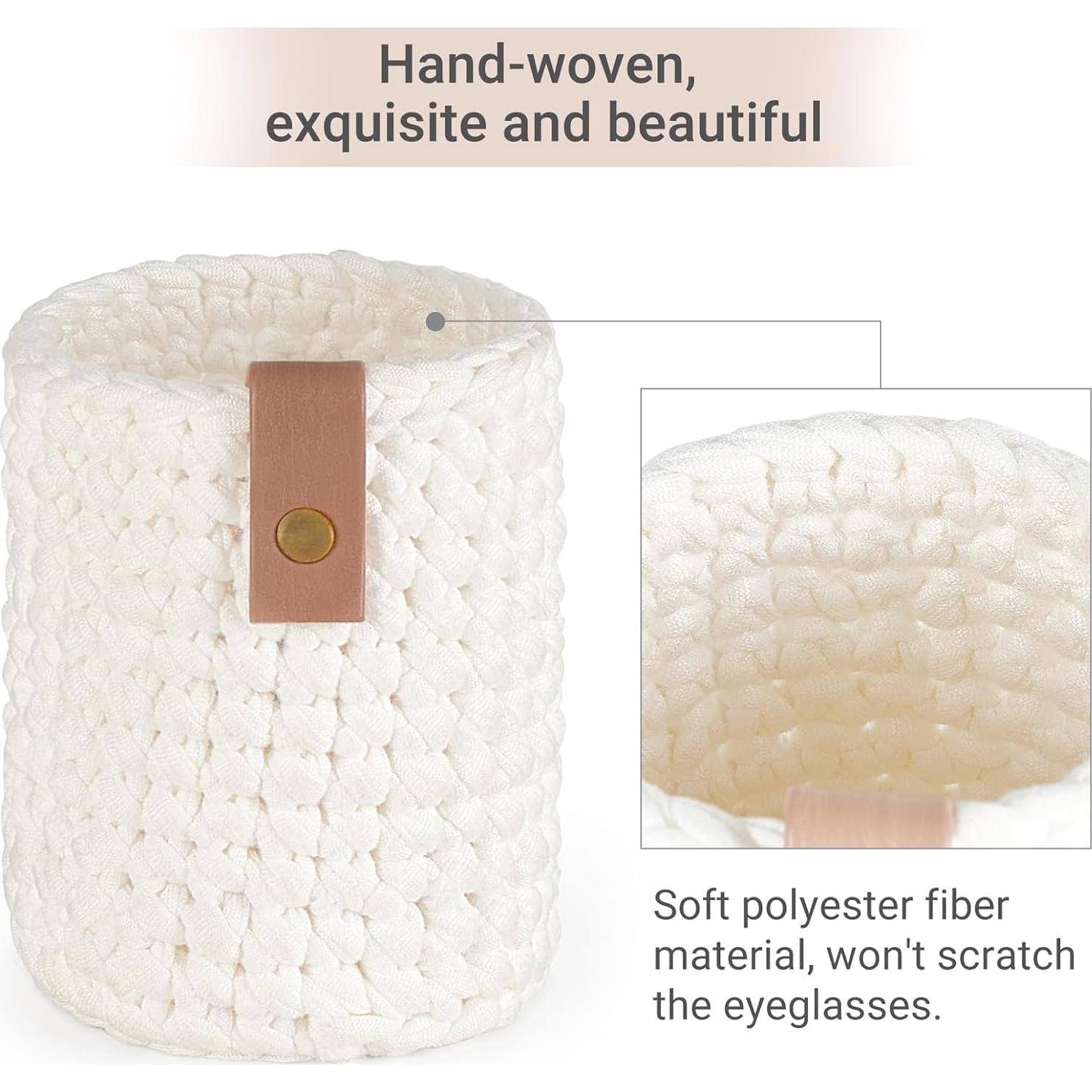 Soporte para Gafas Dahey - Organizador Antirayaduras Blanco