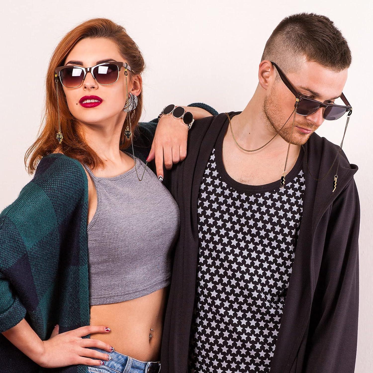 Cadena de Gafas Flutesan 6 Piezas Unisex Estilos Variados