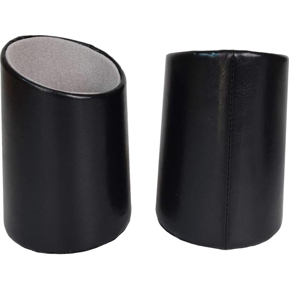 Soporte para Gafas Bleiou de Cuero PU Negro para Escritorio