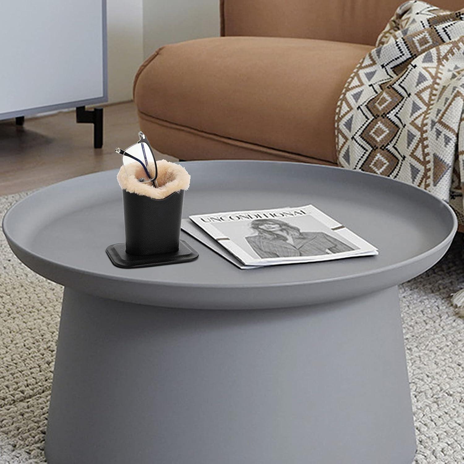 Soporte para Gafas ZOOFOX Pack de 3 Cuero PU Organizador