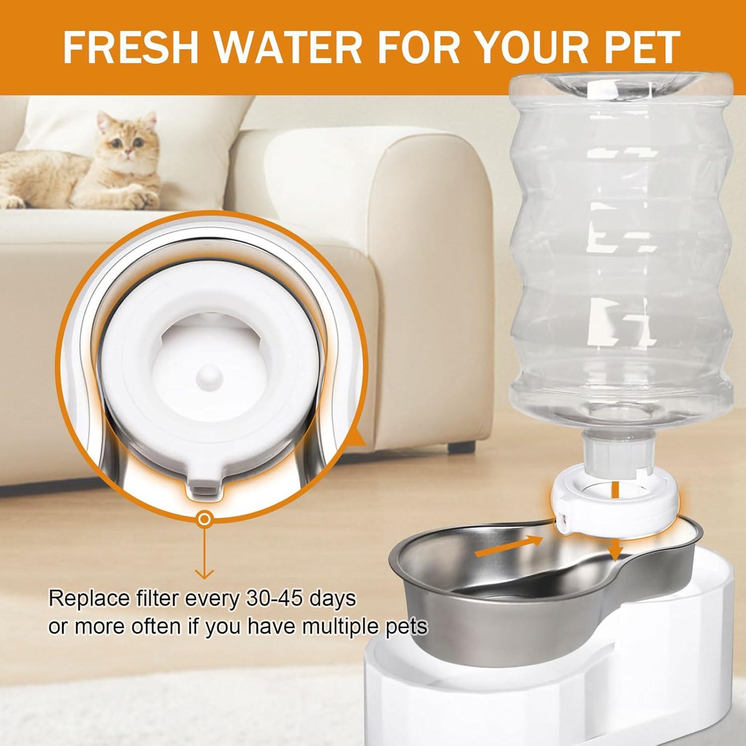 8 Filtros de Reemplazo Mestrol para Dispensador de Agua 3.6L-8L