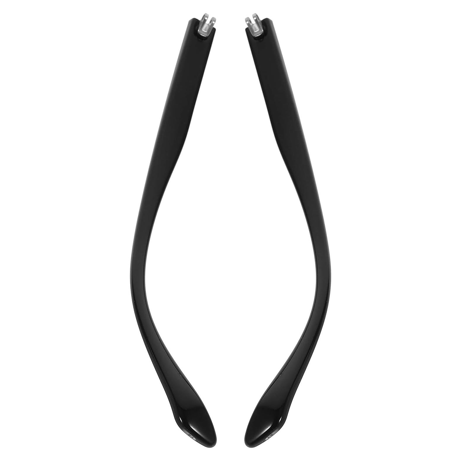 Par de Brazos de Gafas Reemplazo Metal Negro Mobestech