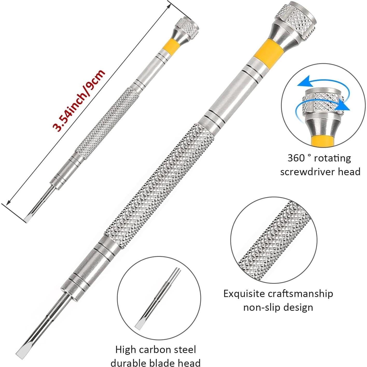 Juego de destornilladores TEXNEWS 11 piezas para relojería