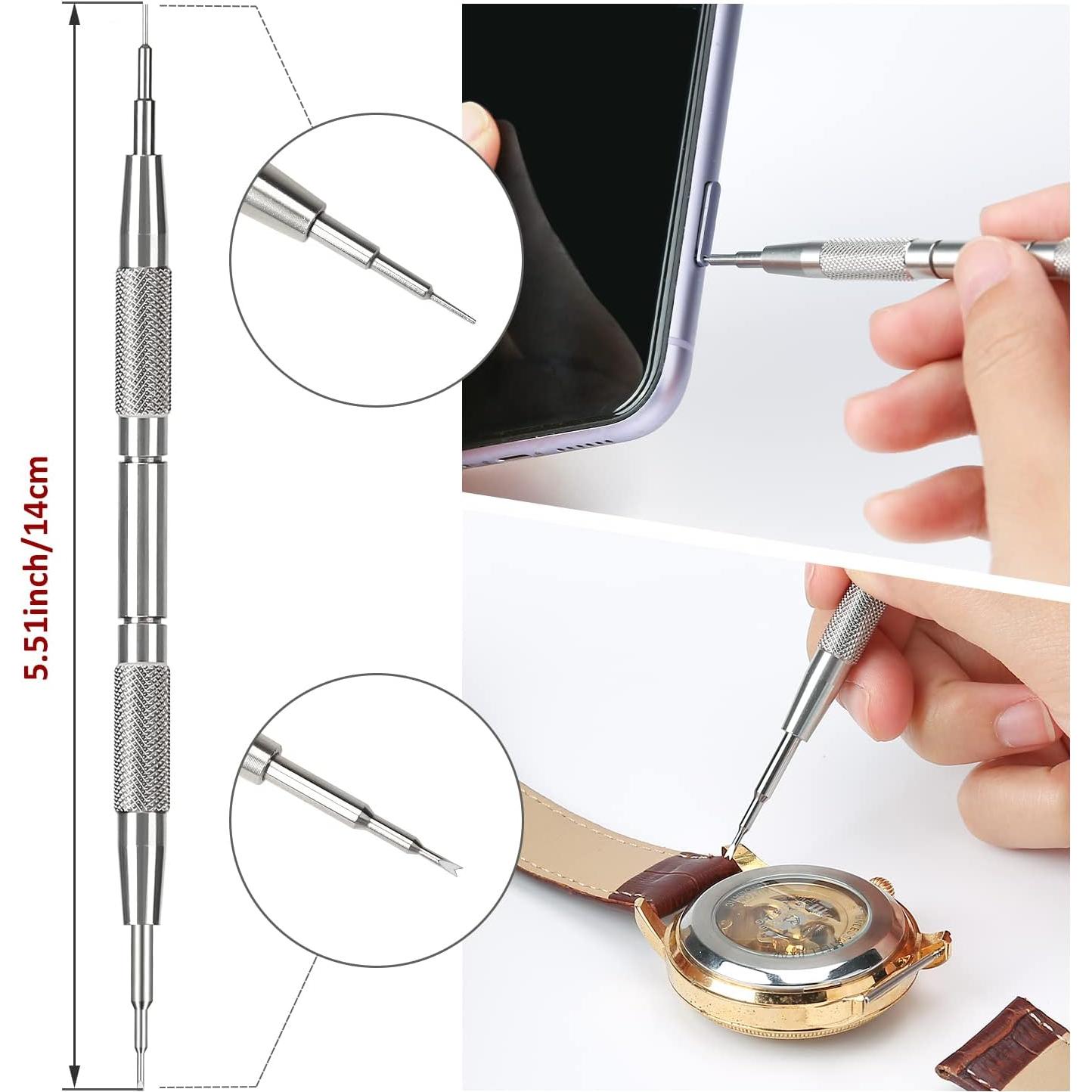 Juego de destornilladores TEXNEWS 11 piezas para relojería