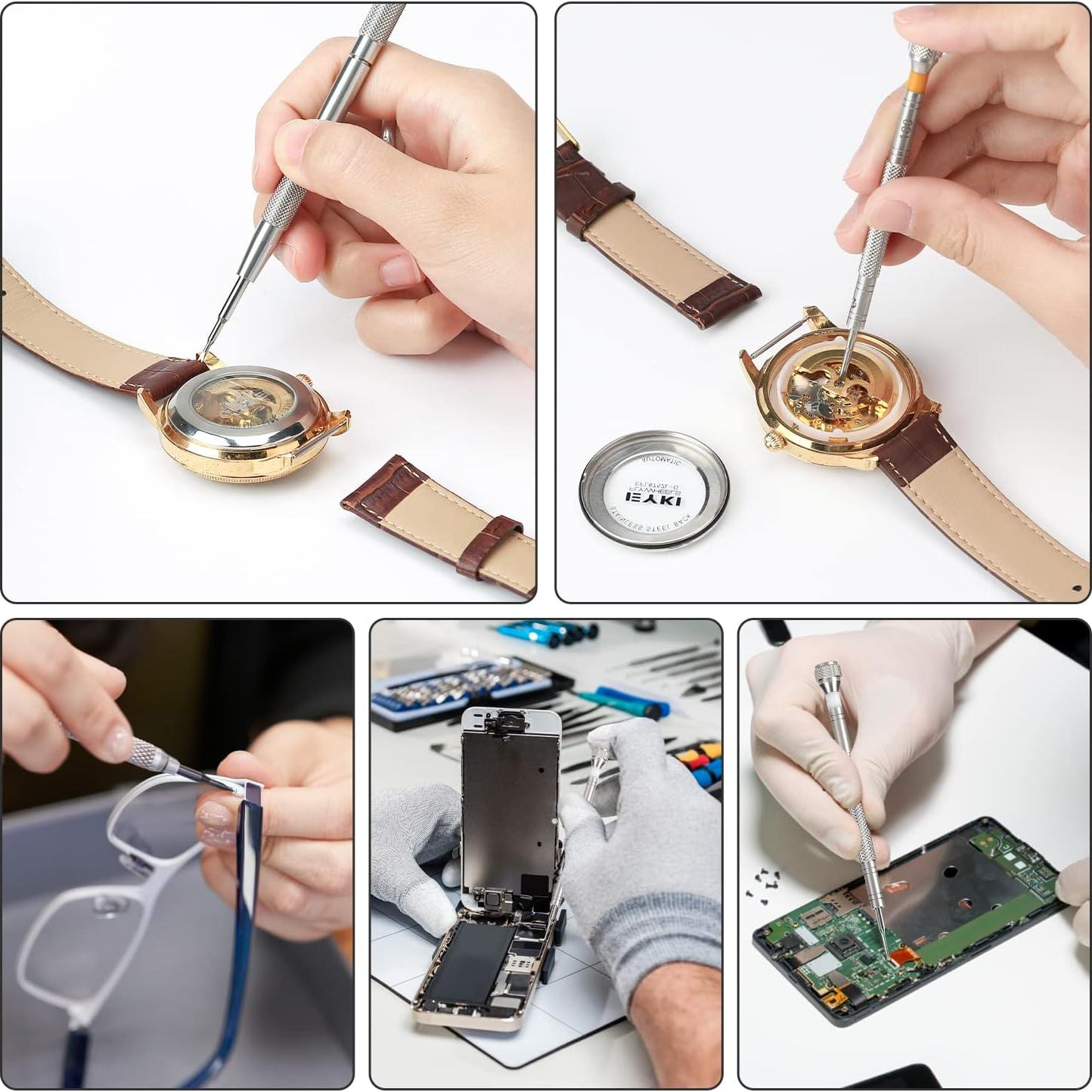 Juego de destornilladores TEXNEWS 11 piezas para relojería