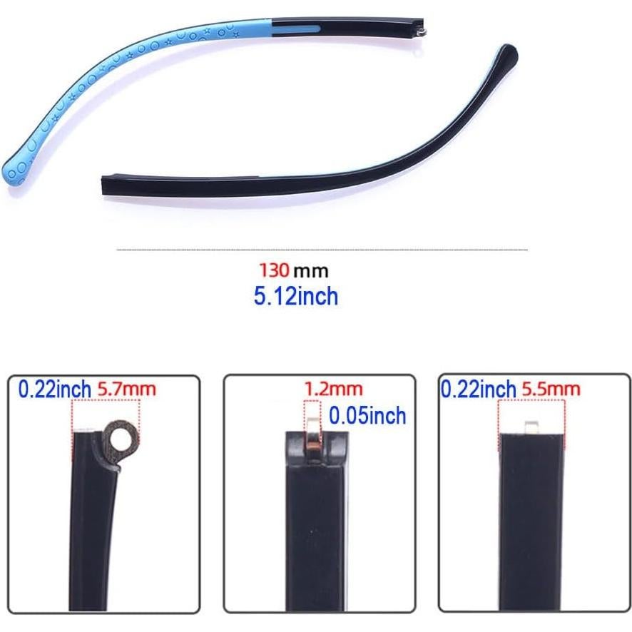 Pierna de Repuesto para Gafas Niños JANKY Silicona Antideslizante