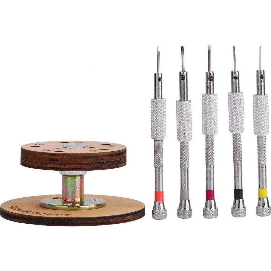 Juego de Destornilladores de Precisión Cimenn 5 en 1 para Relojes