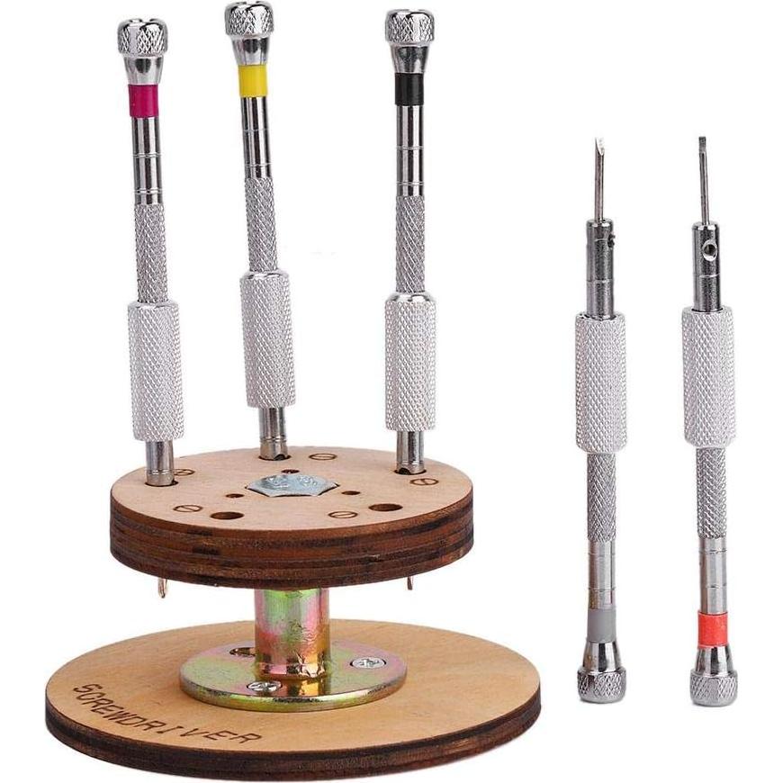 Juego de Destornilladores de Precisión Cimenn 5 en 1 para Relojes