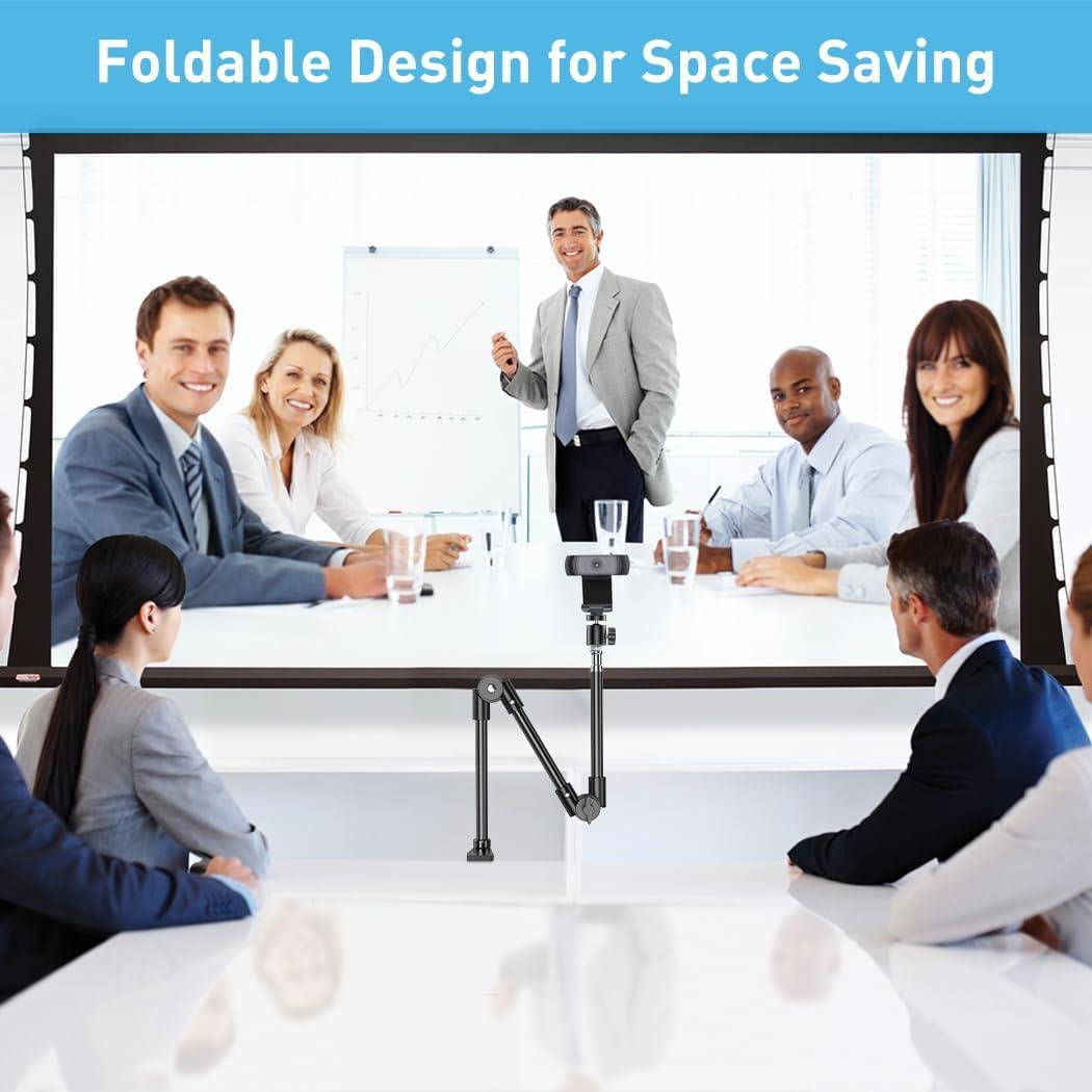 Soporte de Cámara KDD para Webcam y Teléfono, Brazo Flexible 55.88 cm