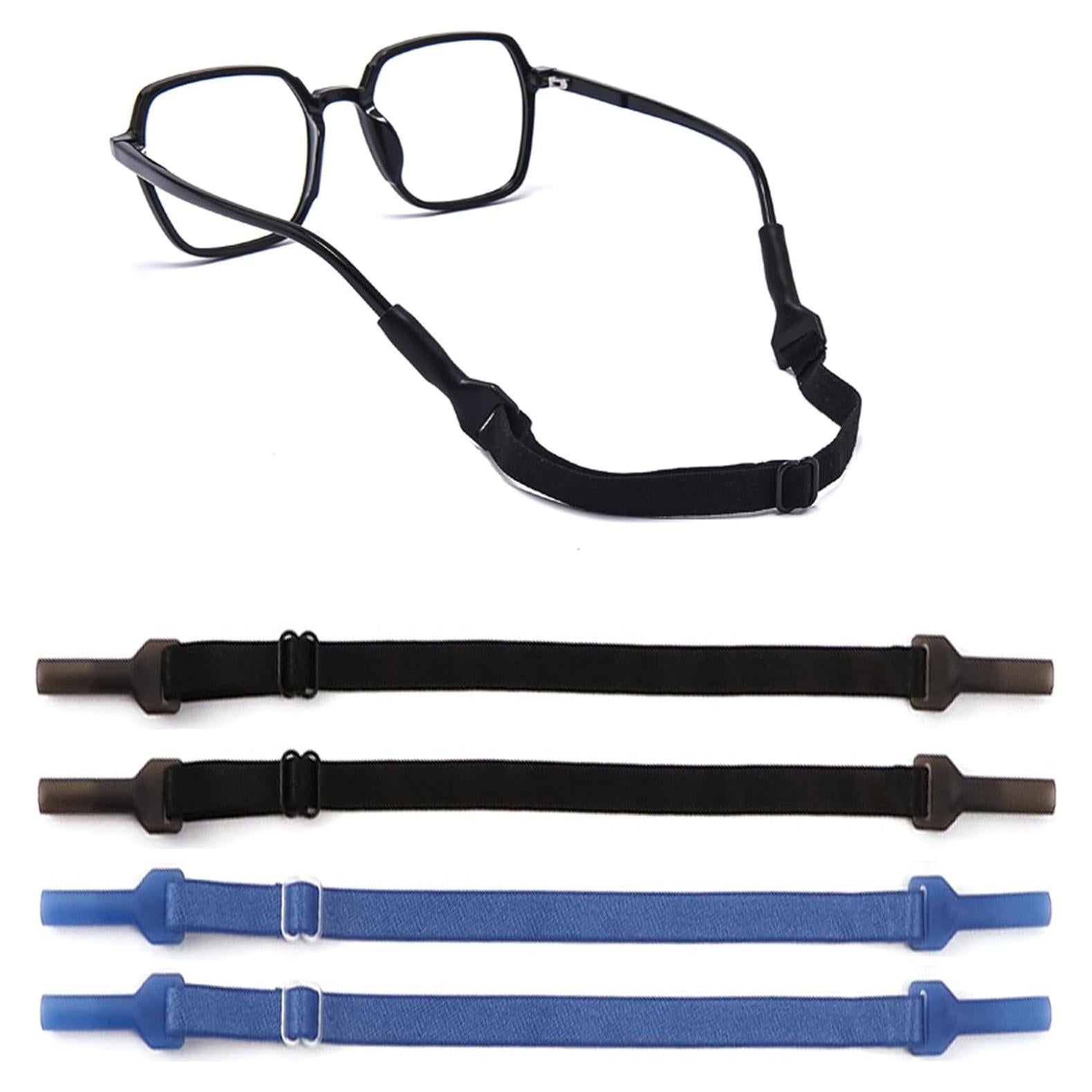 Correas Ajustables para Gafas OPUGIT, 4 Pcs, Sin Cola