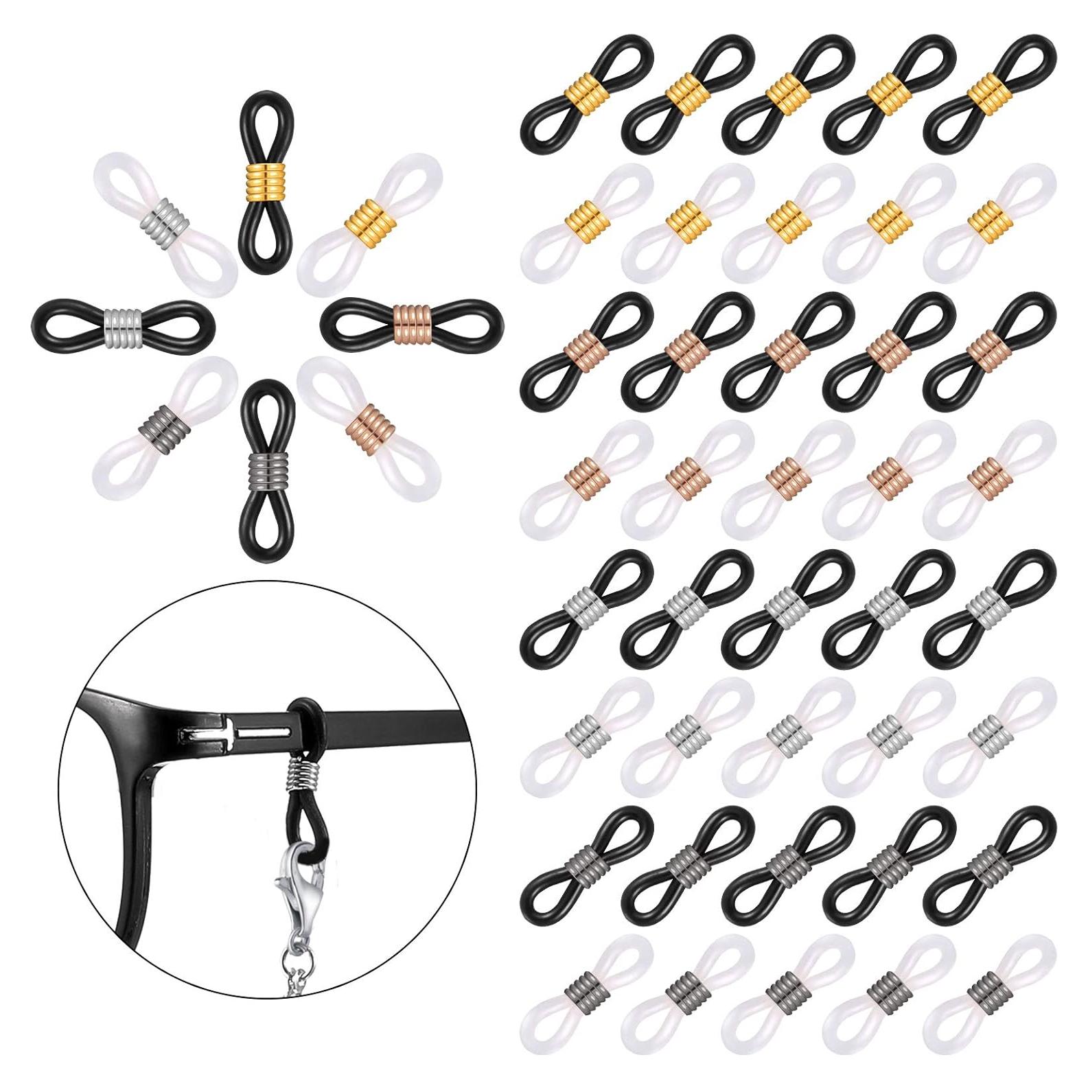 Cadena de Gafas Frienda 80 Piezas Silicona Antideslizante