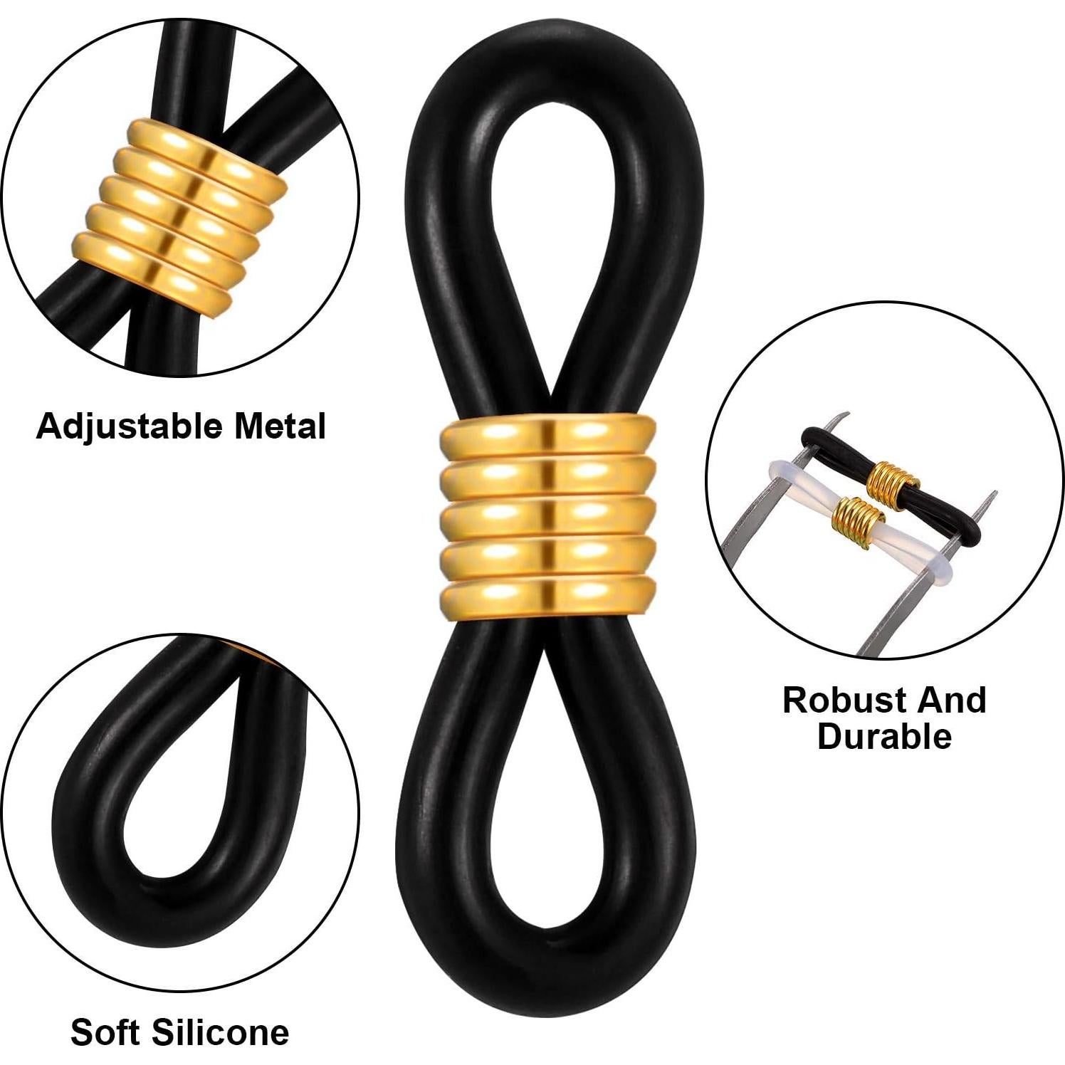 Cadena de Gafas Frienda 80 Piezas Silicona Antideslizante