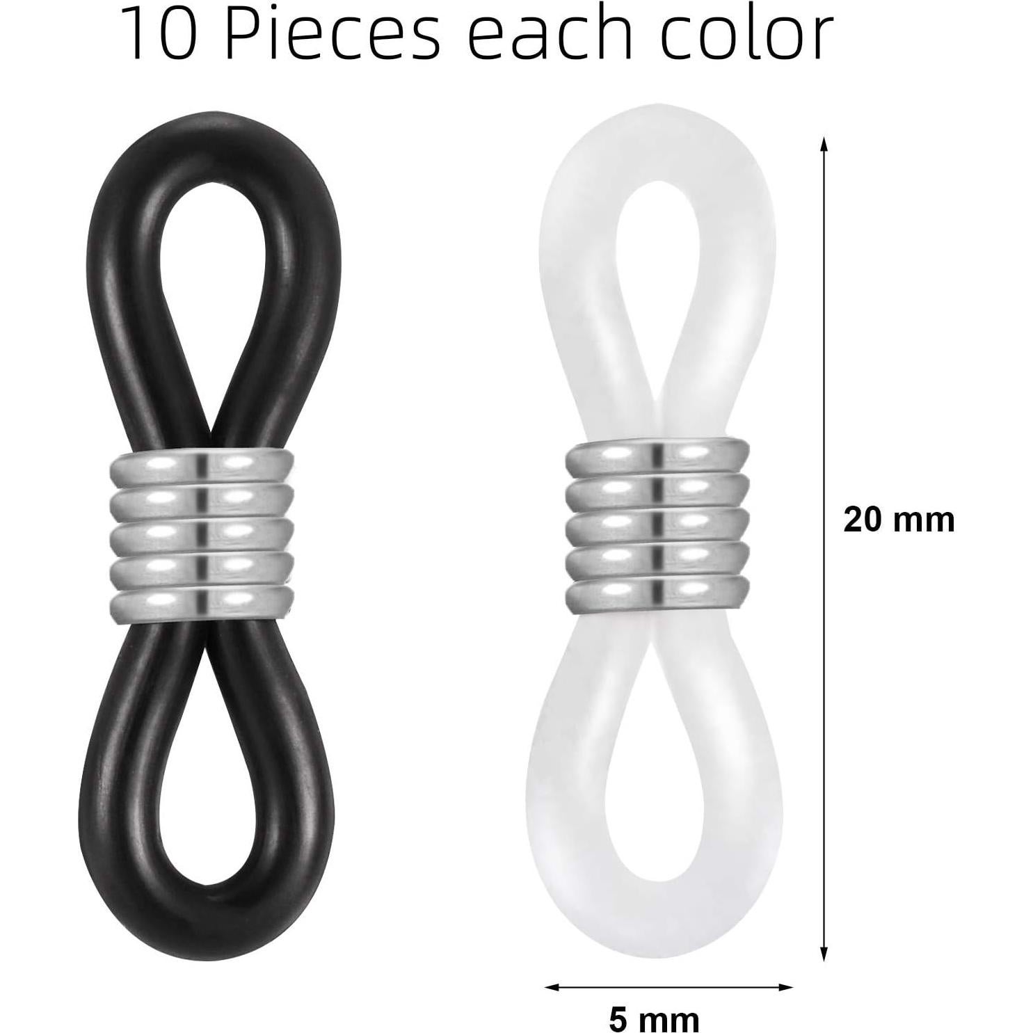 Cadena de Gafas Frienda 80 Piezas Silicona Antideslizante