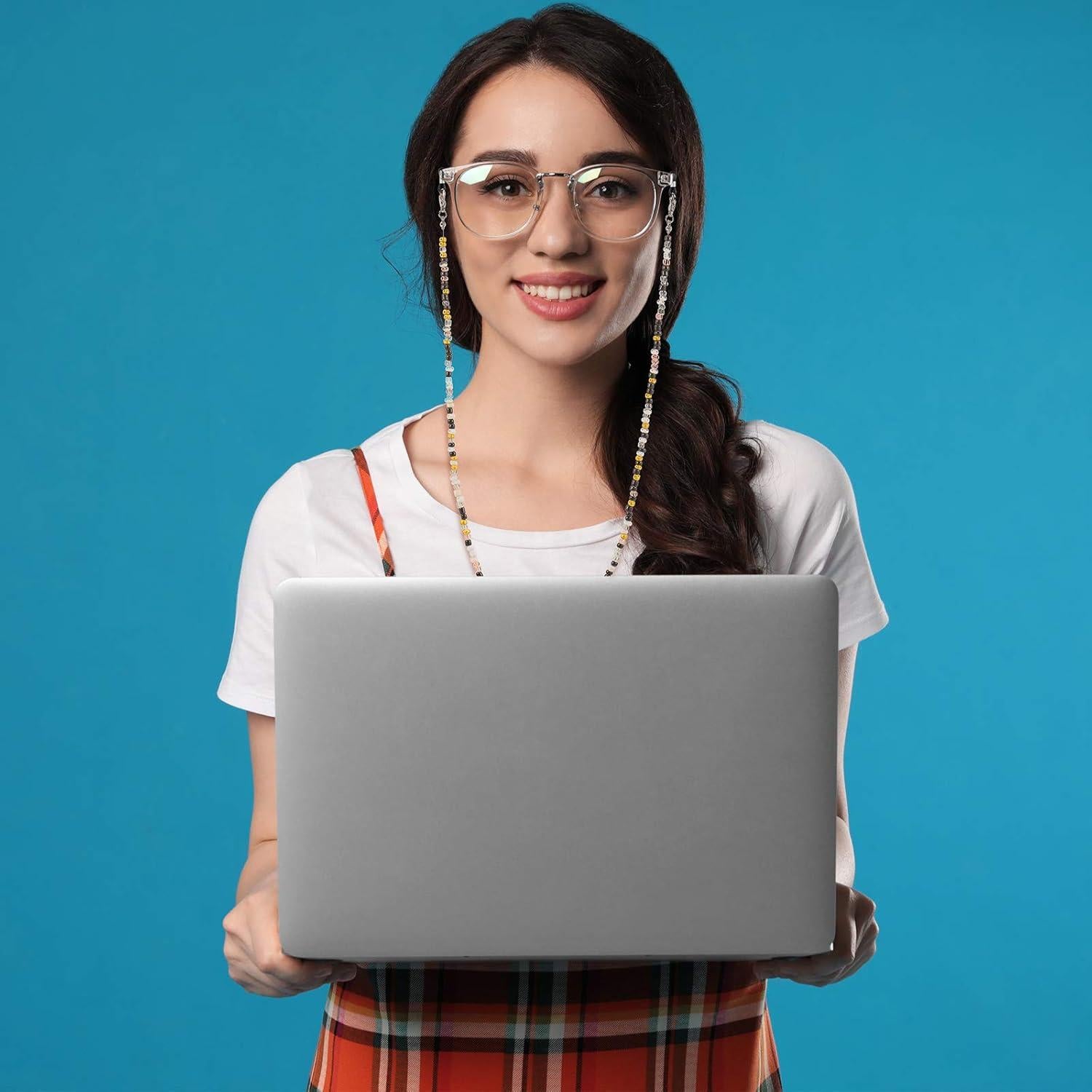 Cadena de Gafas Frienda 80 Piezas Silicona Antideslizante