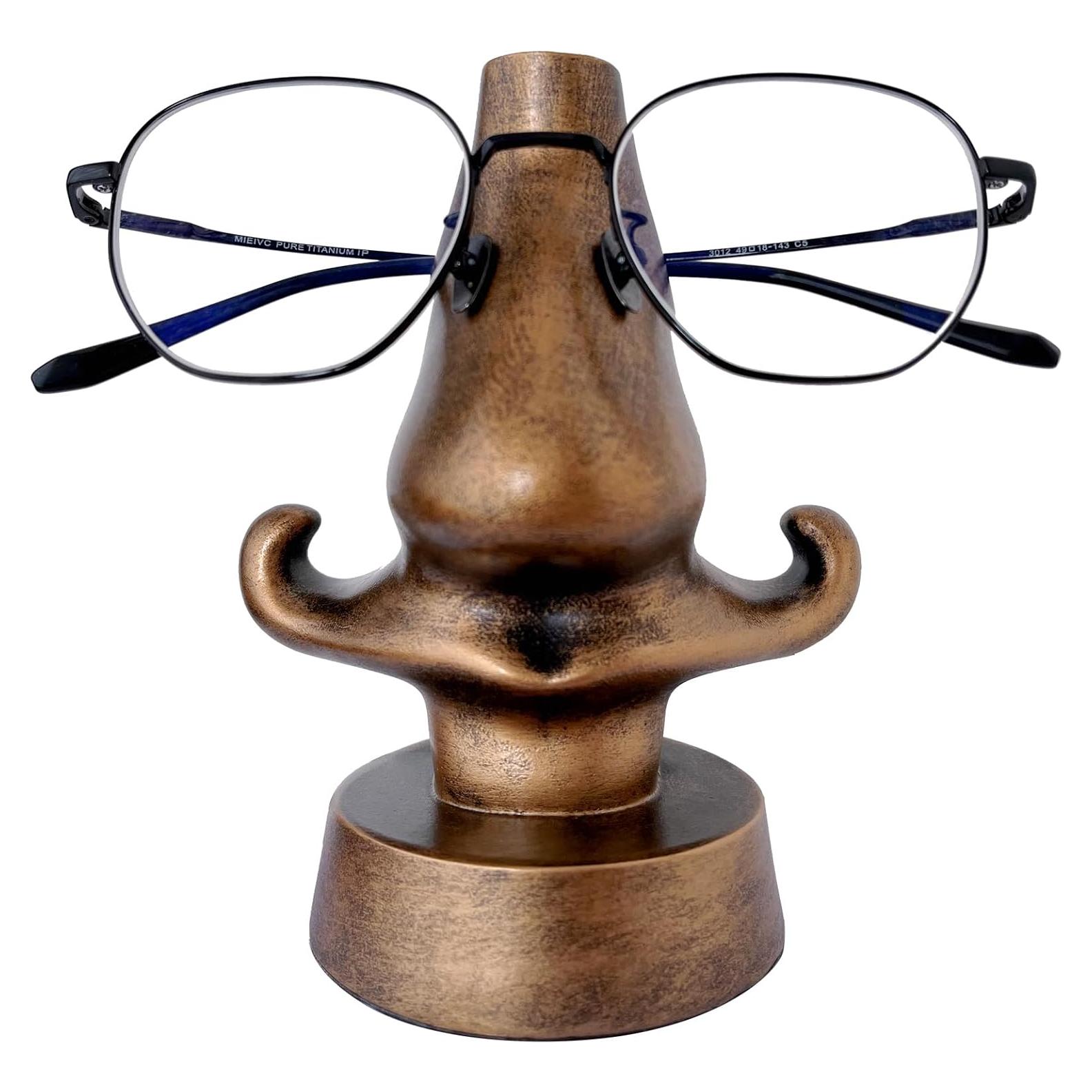 Soporte para Gafas - Nariz de Resina 10x7x13 cm