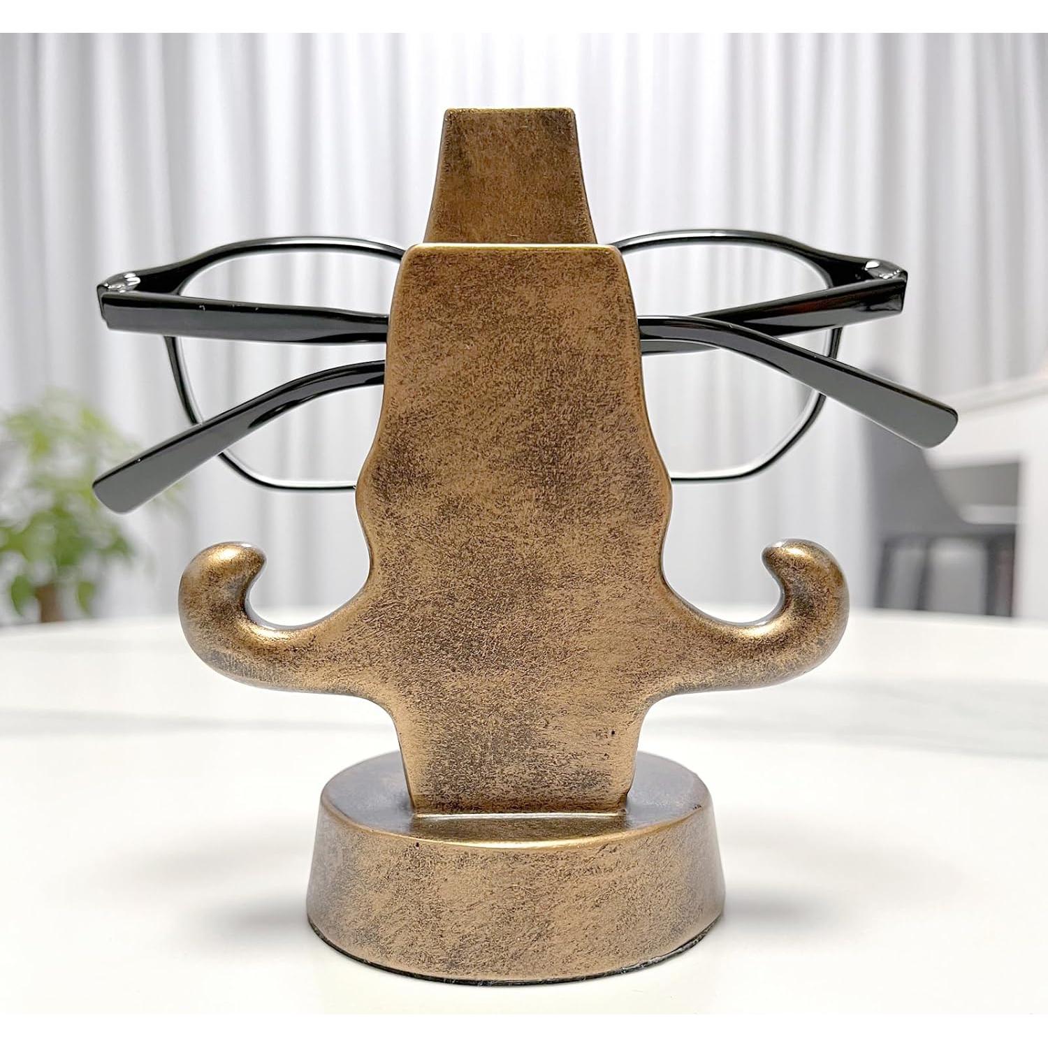 Soporte para Gafas - Nariz de Resina 10x7x13 cm