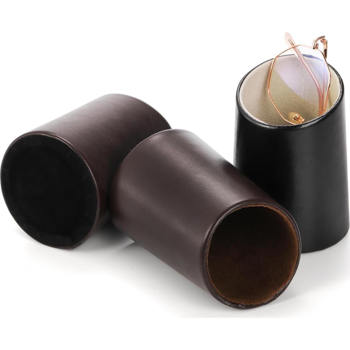 Soporte para Gafas ZOOFOX Pack de 4 Cuero PU Estilo Moderno