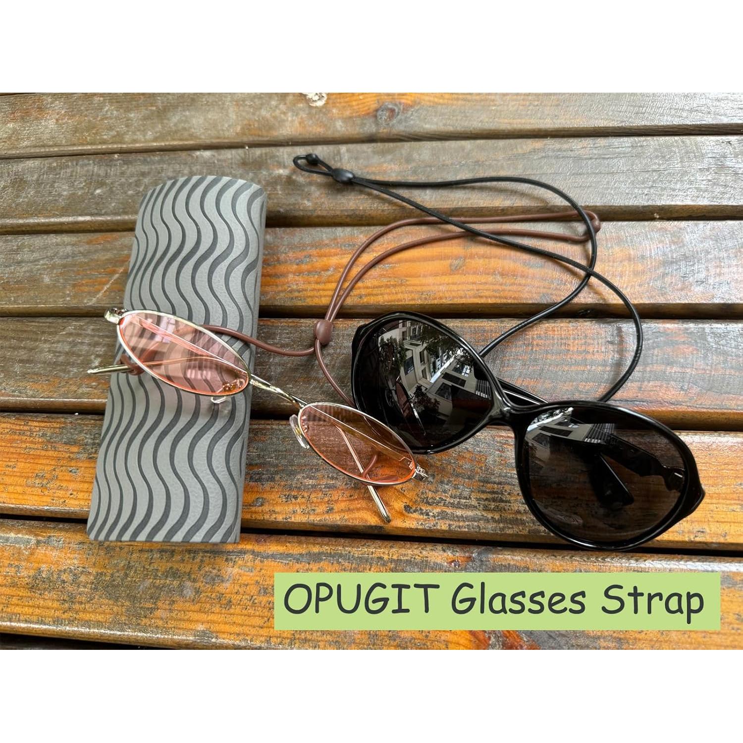 4 Correas Ajustables para Gafas OPUGIT - Silicona 52 cm